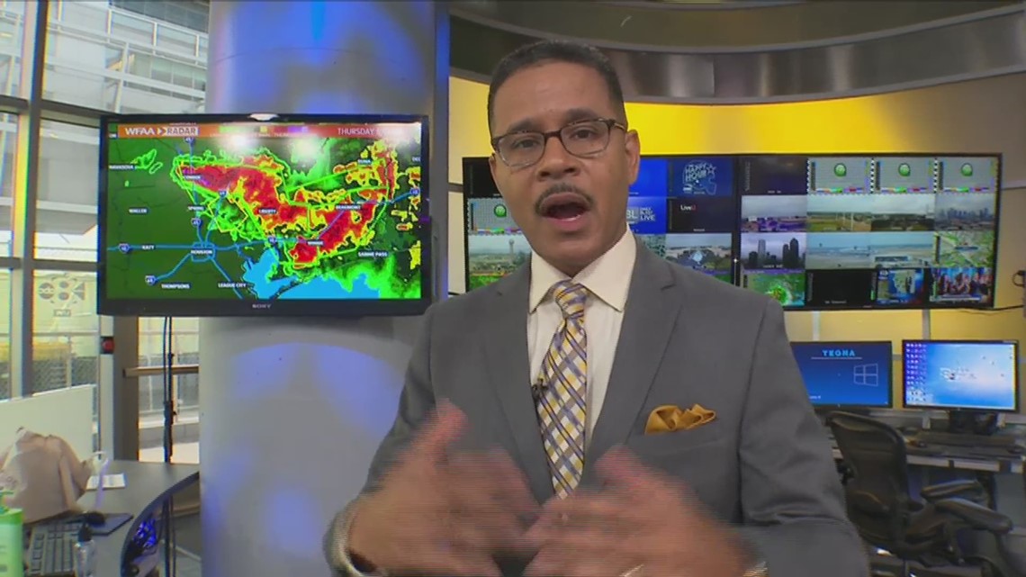 Greg Fields Gives Update On Tropical Depression Imelda Dumping Heavy ...