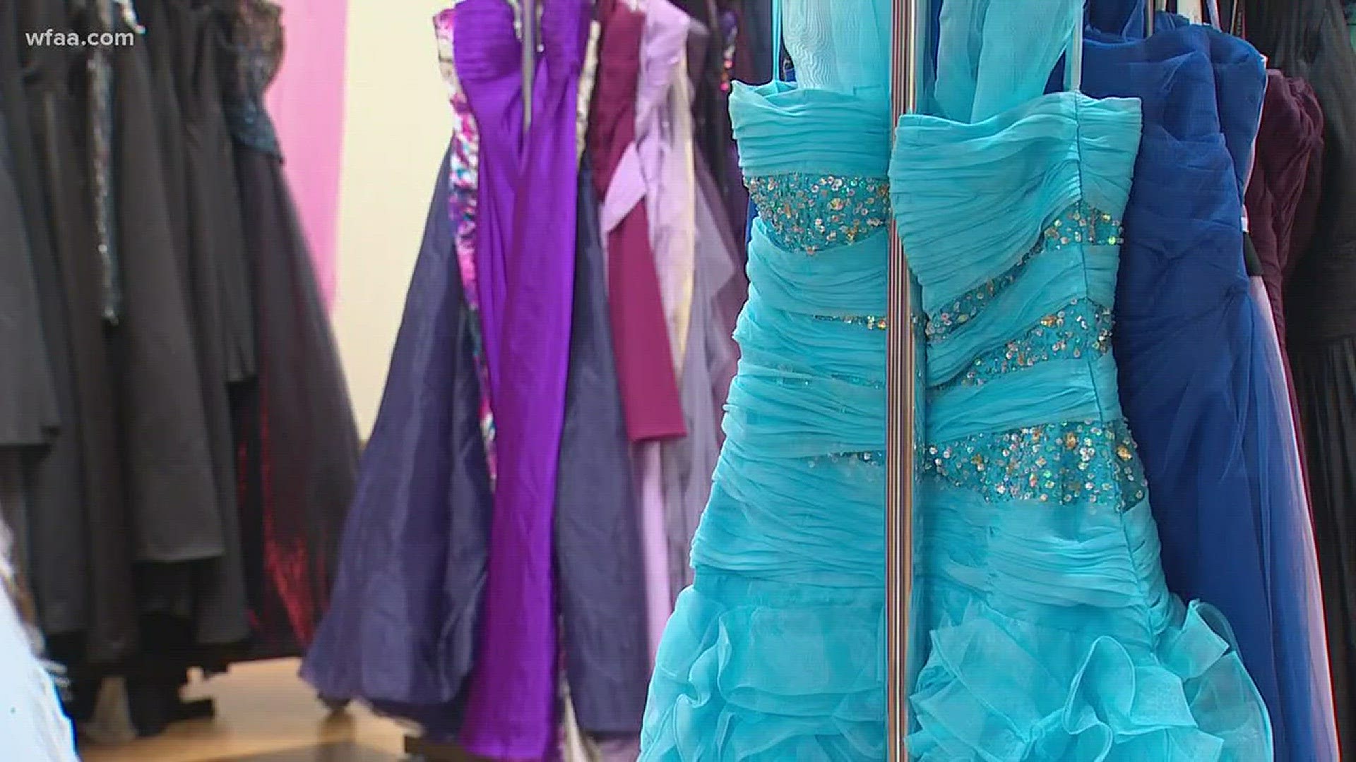 "Fairytale closet" fulfills prom dreams