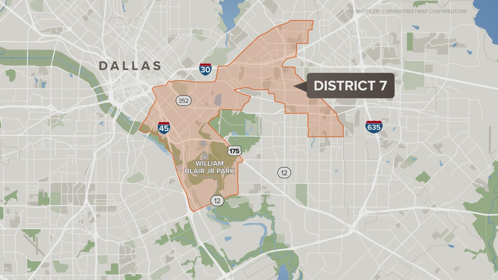Some of those issues were reported in District 7, home to a hotly contested race for Dallas City Council.