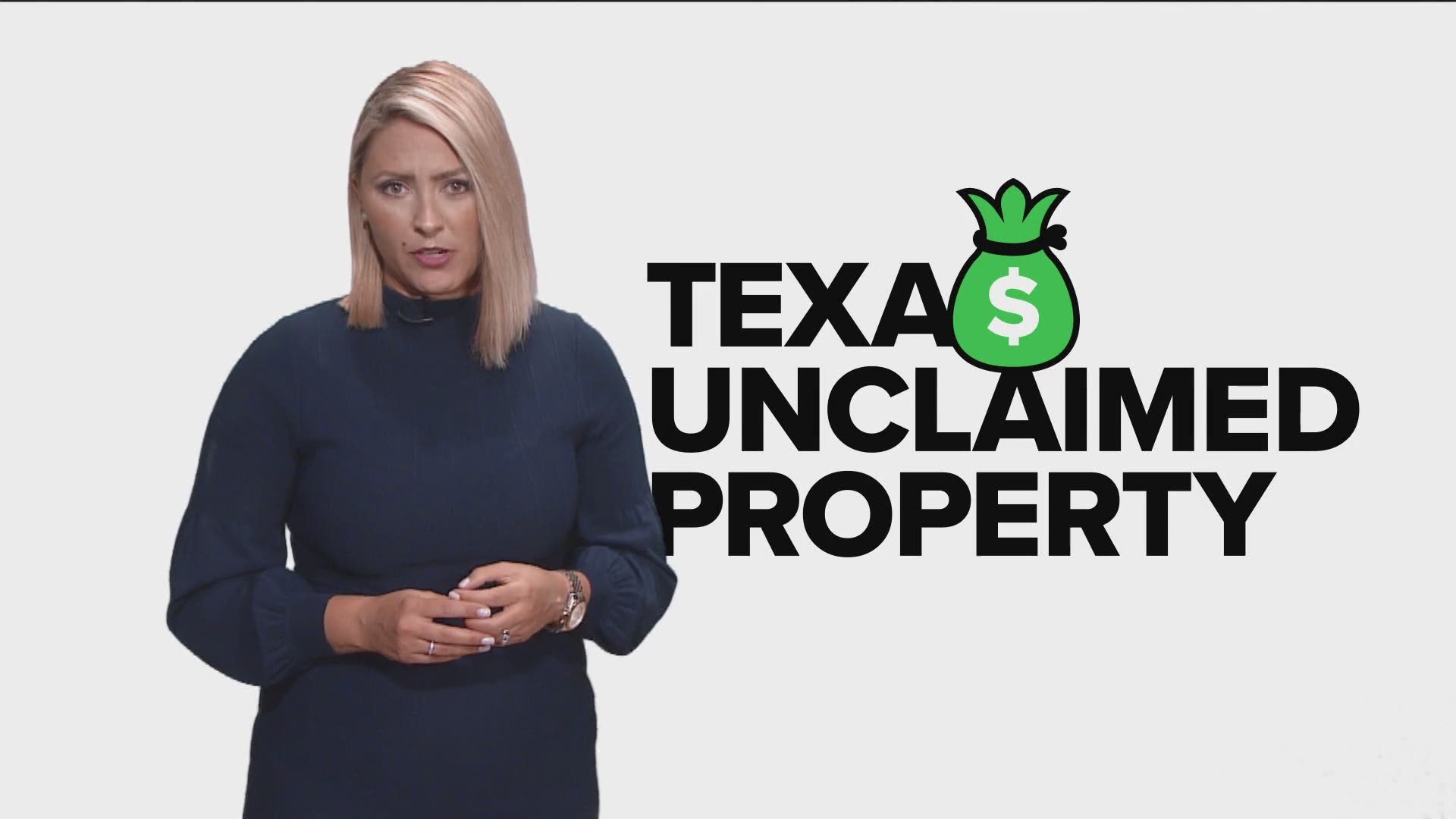 How do you know if the state of Texas is holding any of your money? How do you get it back? We'll show you.