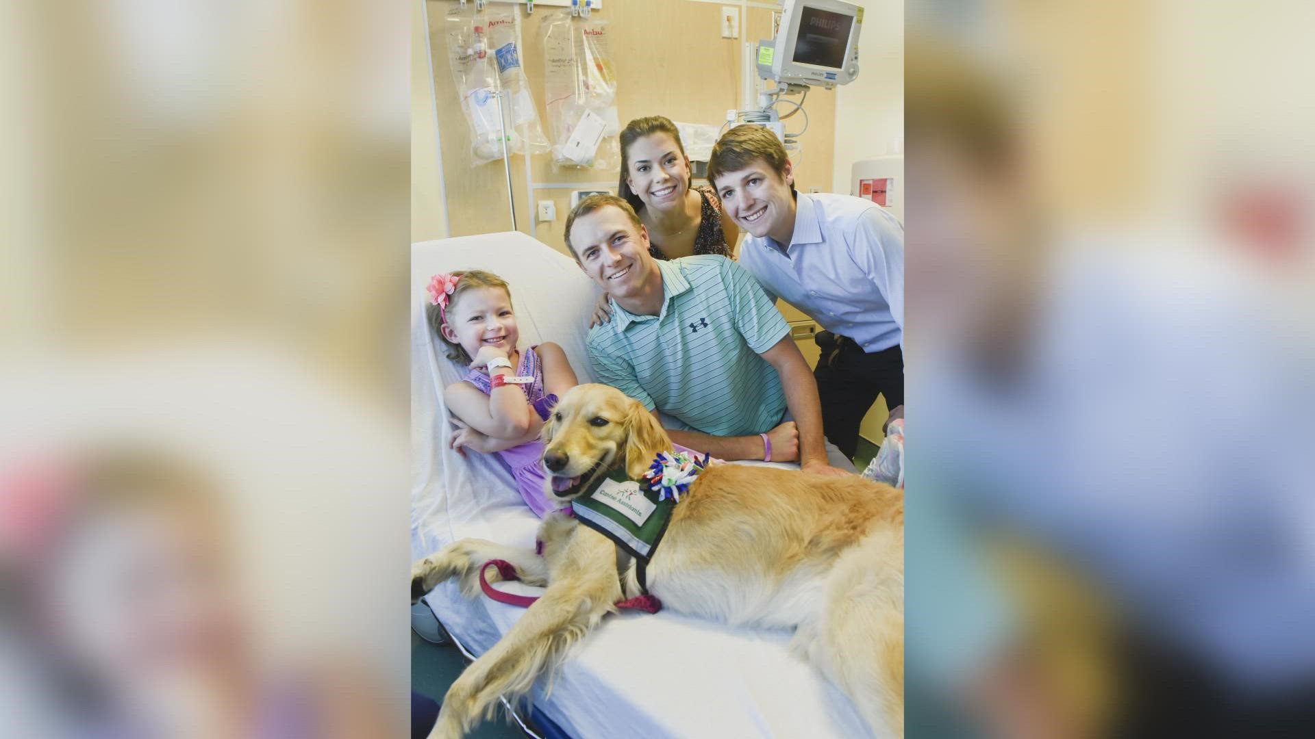 The Spieth family has been a longtime supporters of Children's Health in Plano -- which inspired their latest gift.
