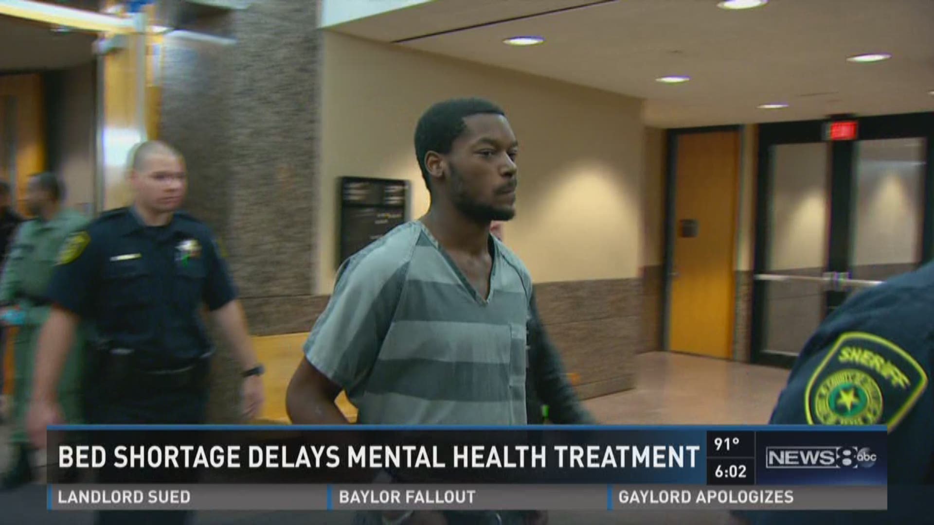 Thomas Johnson, the troubled former football player who fatally stabbed a jogger last fall, is the symbol of a statewide problem: A shortage of beds at a mental health facility. Tanya Eiserer reports.