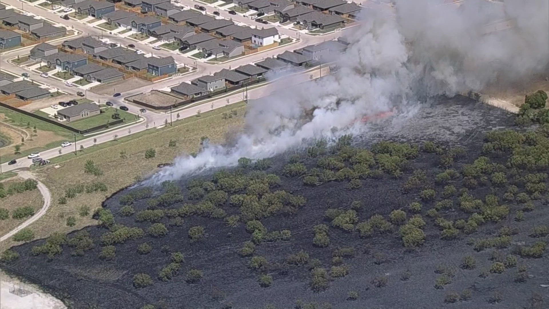 As of 12 p.m. on Thursday, Aug. 3, the fire is at an estimated 50 acres and 0% contained