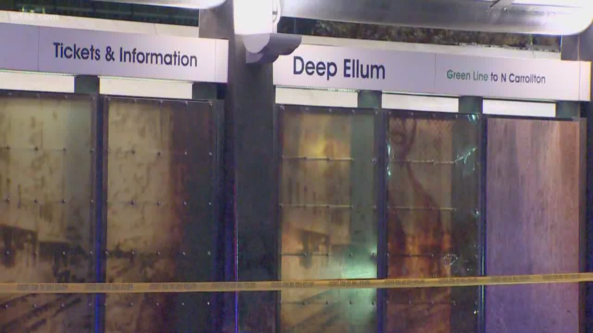 A man was shot and killed at the Deep Ellum DART station early Monday morning, DART police told WFAA. The suspect is still outstanding.
