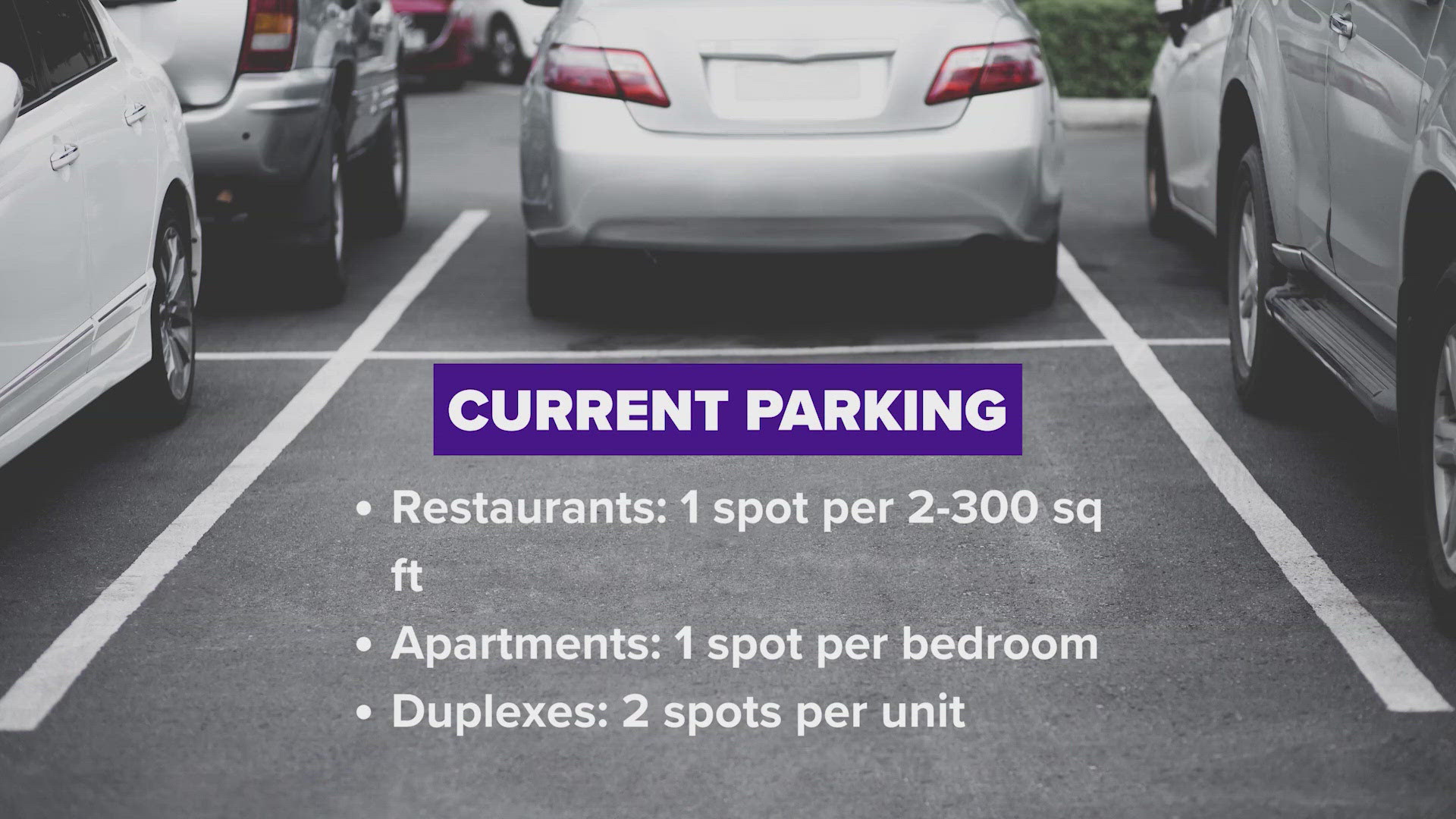 A rule change being considered by the Dallas City Council could change parking rules for restaurants, apartments and duplexes. 