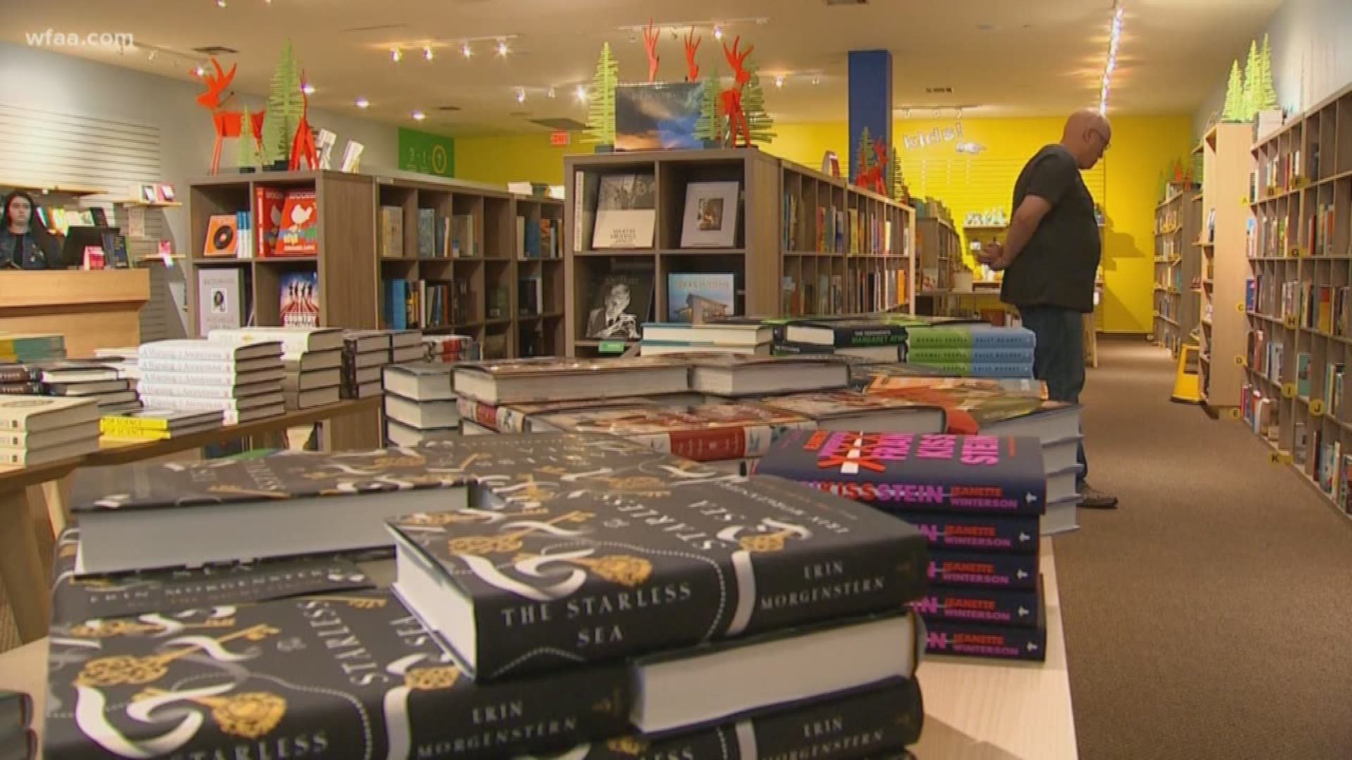 Interabang Books was obliterated by the storm, but its owner set a deadline to get back to business.