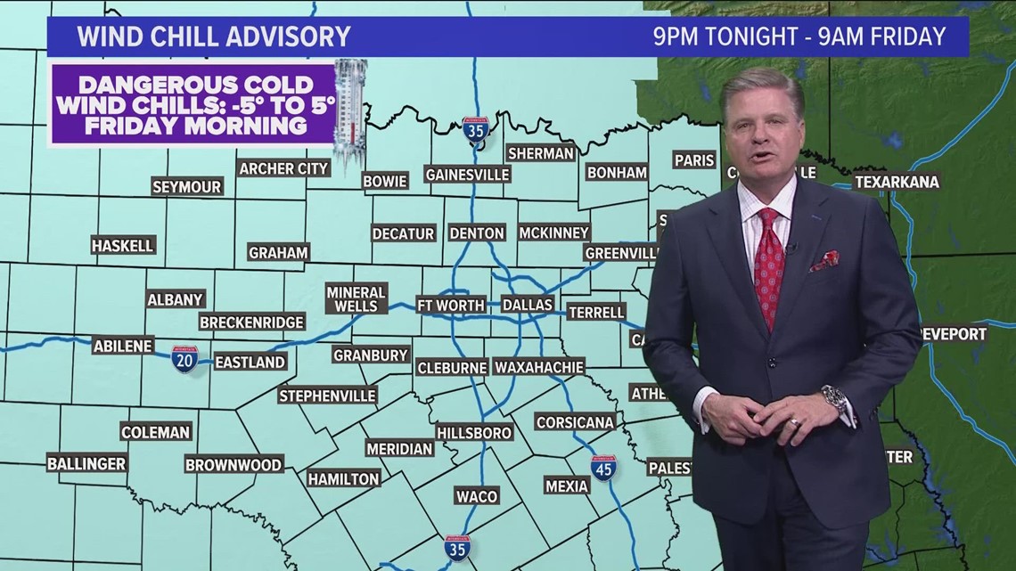 Texas winter storm extended forecast Precipitation is mostly gone, but