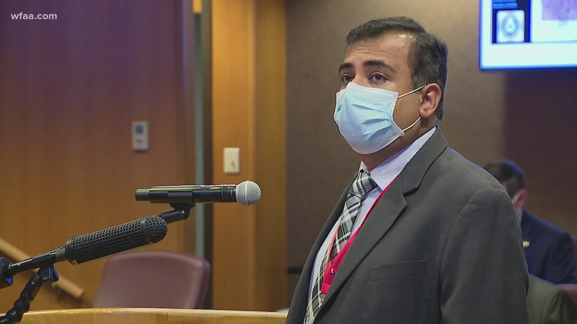 Public Health Director Vinny Taneja said due to the rising cases, hospitalization rates, and positivity rates, Tarrant County schools should consider this change.