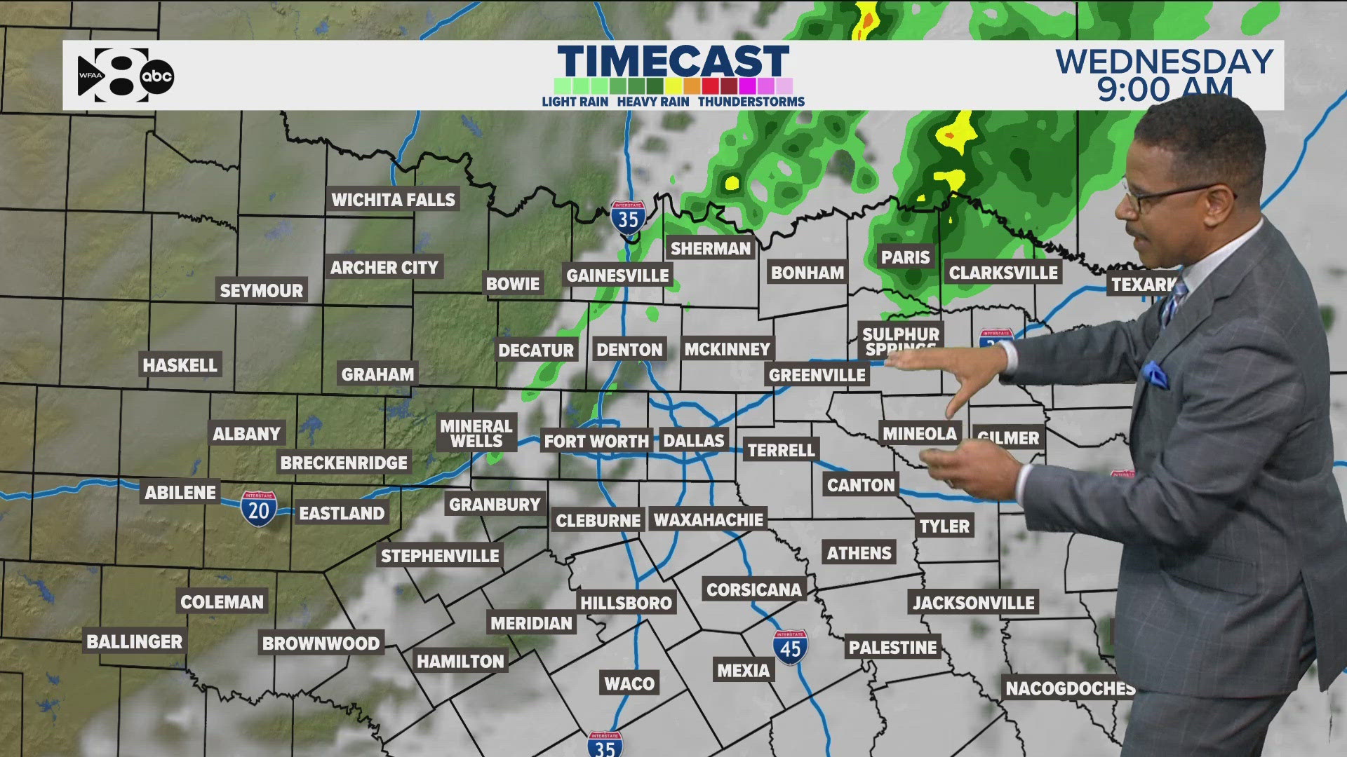 DFW Weather: Rain moves into North Texas; we're tracking possible ...