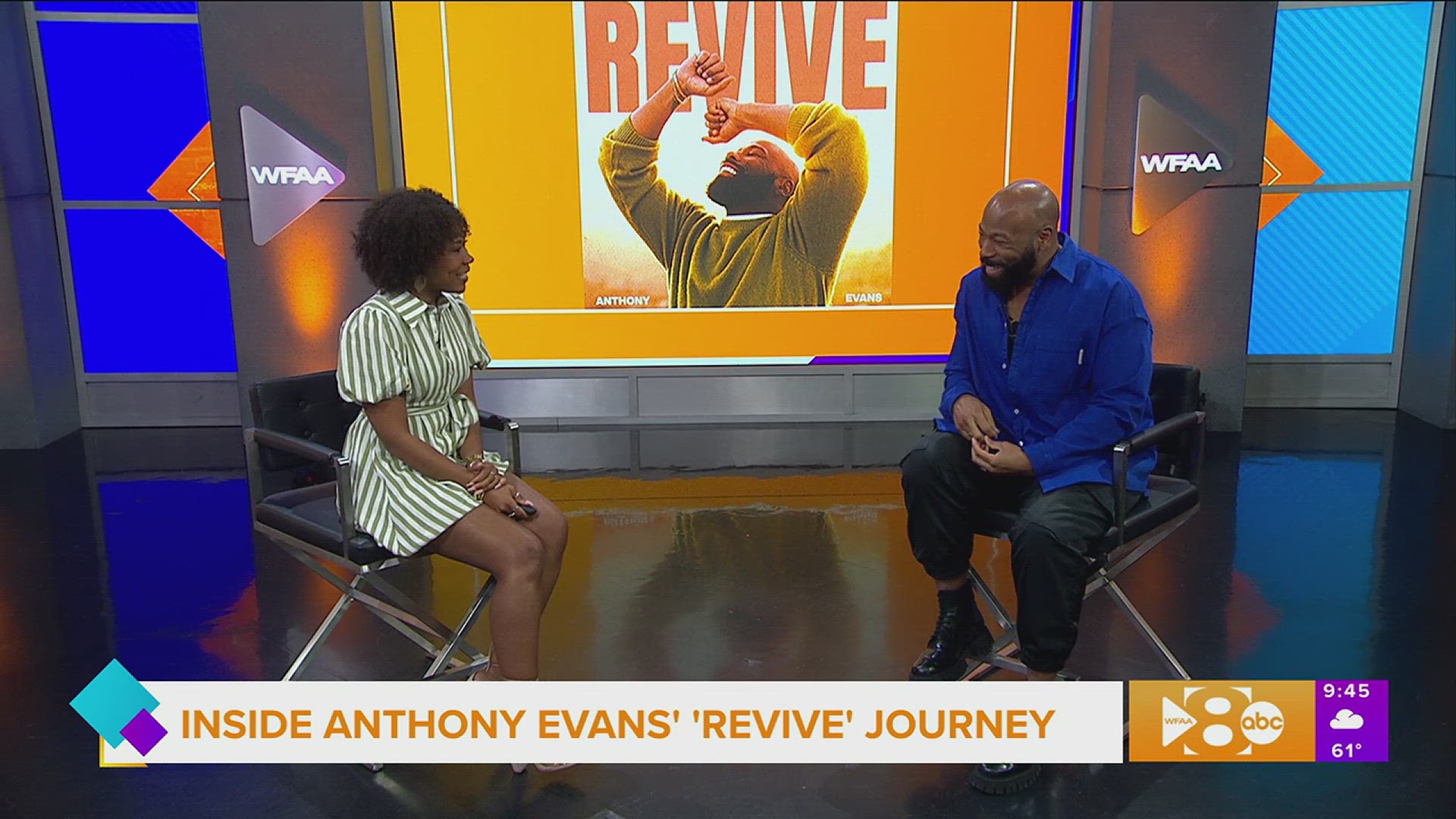 #1 Billboard chart-topping, Gospel artist, producer, author and Dallas native Anthony Evans talks about his new, full-length studio album "Revive" and performs.