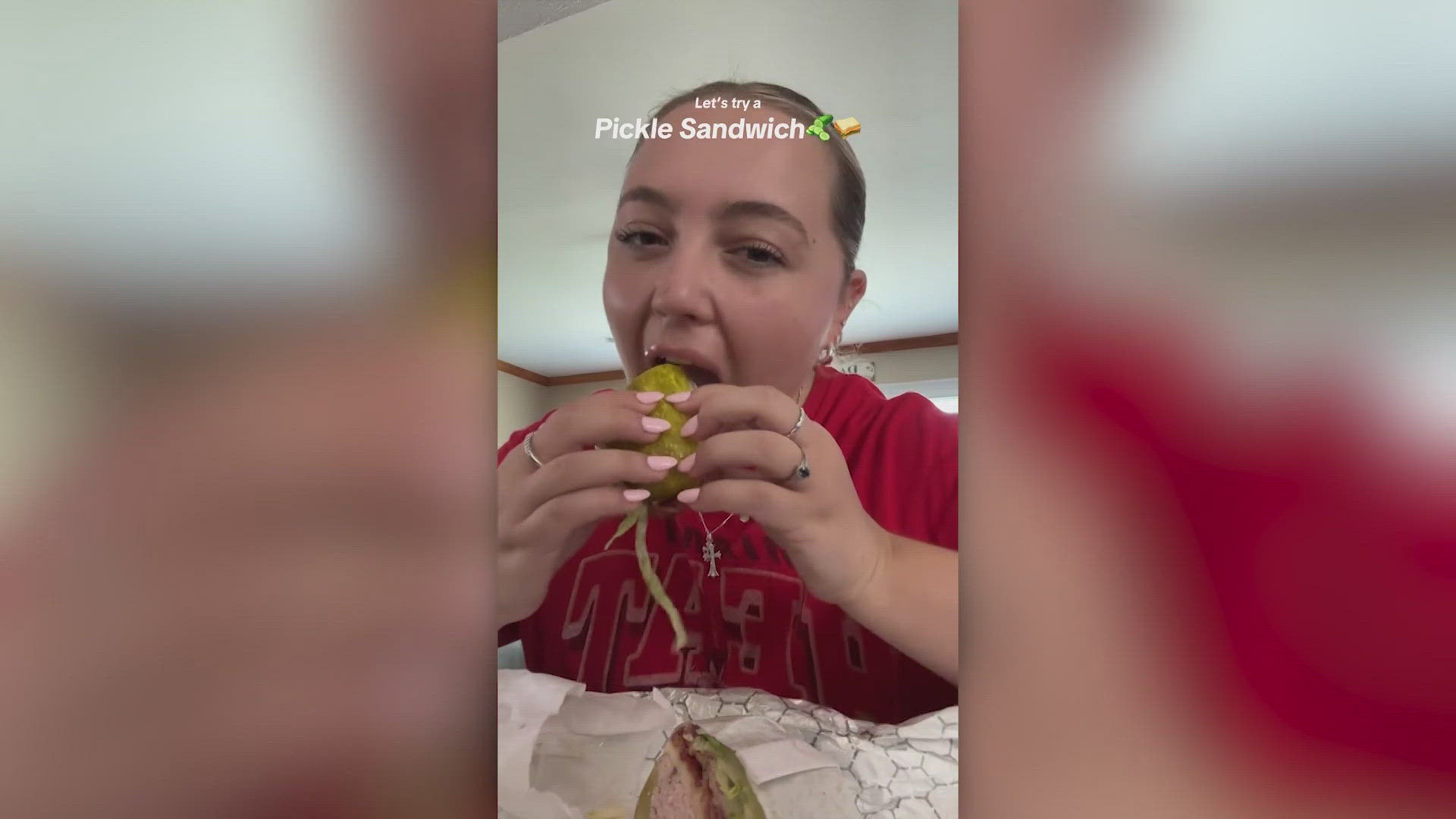 An Italian deli in New York is becoming a big “dill” on TikTok for one of its culinary creations.