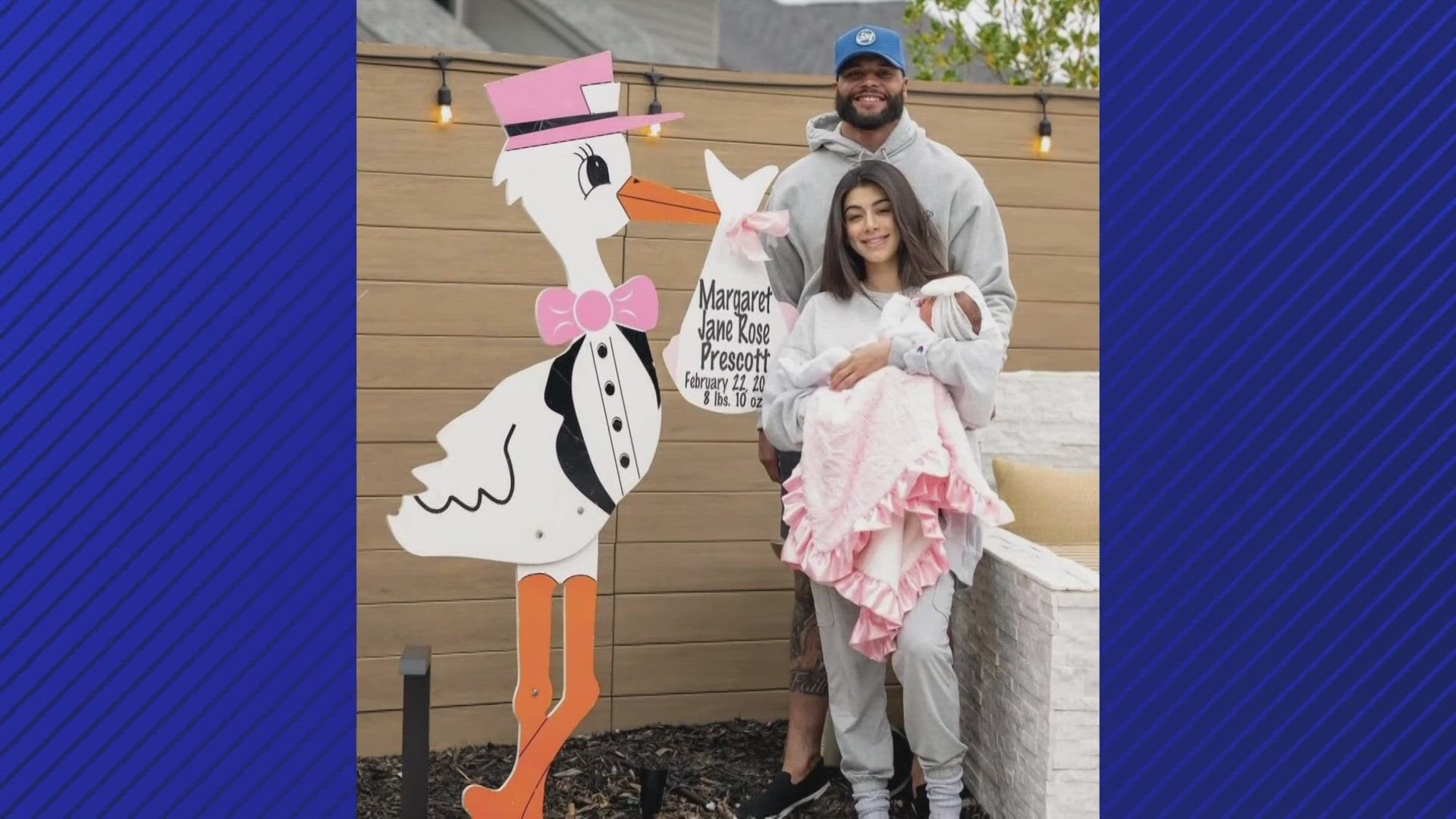 The couple welcomed baby MJ Rose on February 29.