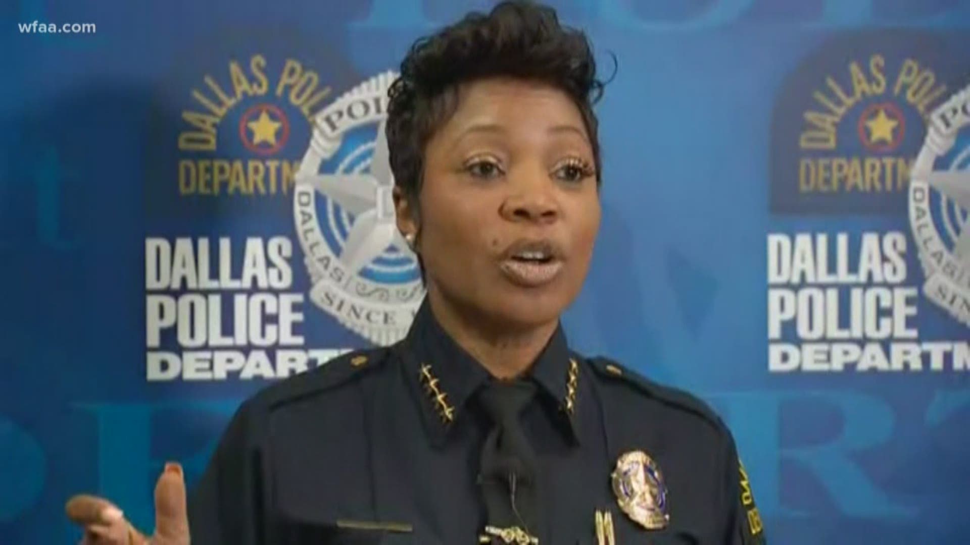 "There are socioeconomic issues that are related to crime in this city," Chief Renee Hall said.