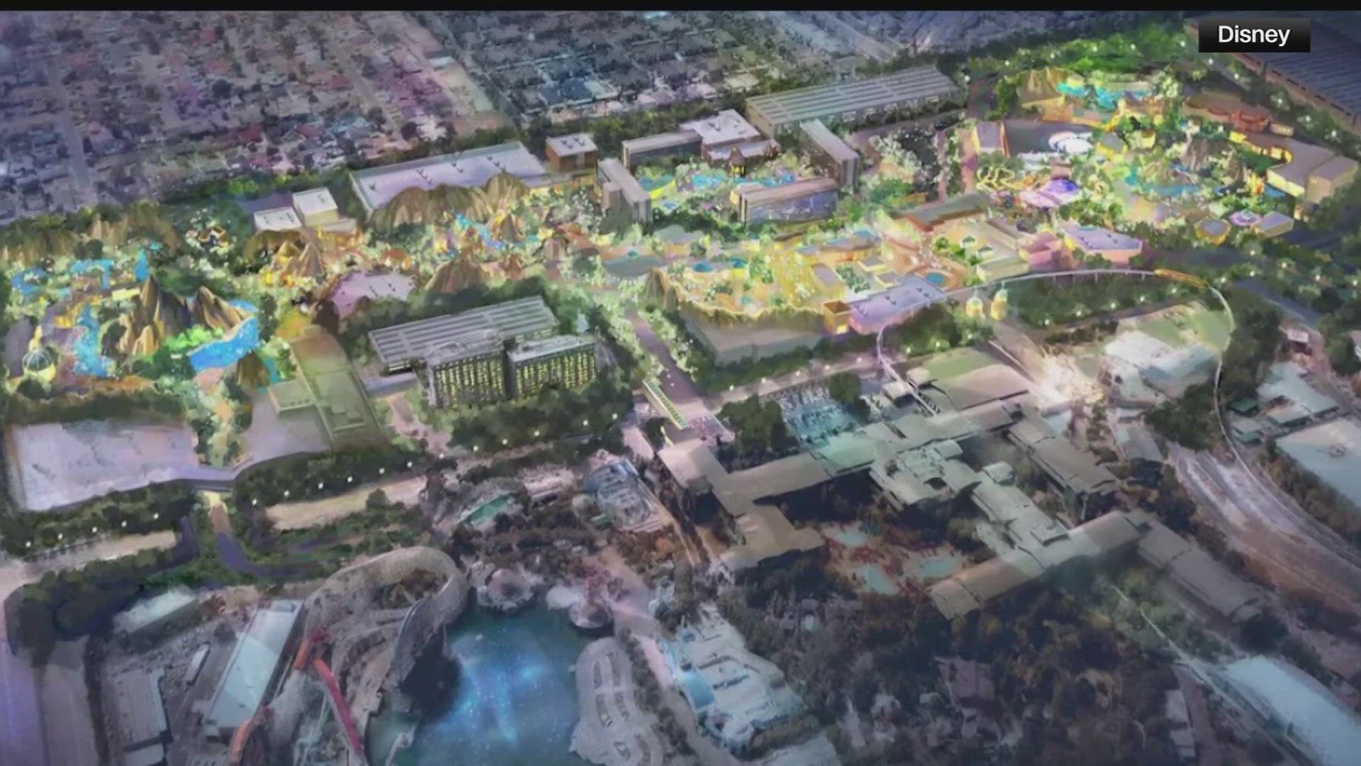 Disneyland has received approval to revamp the California theme park.