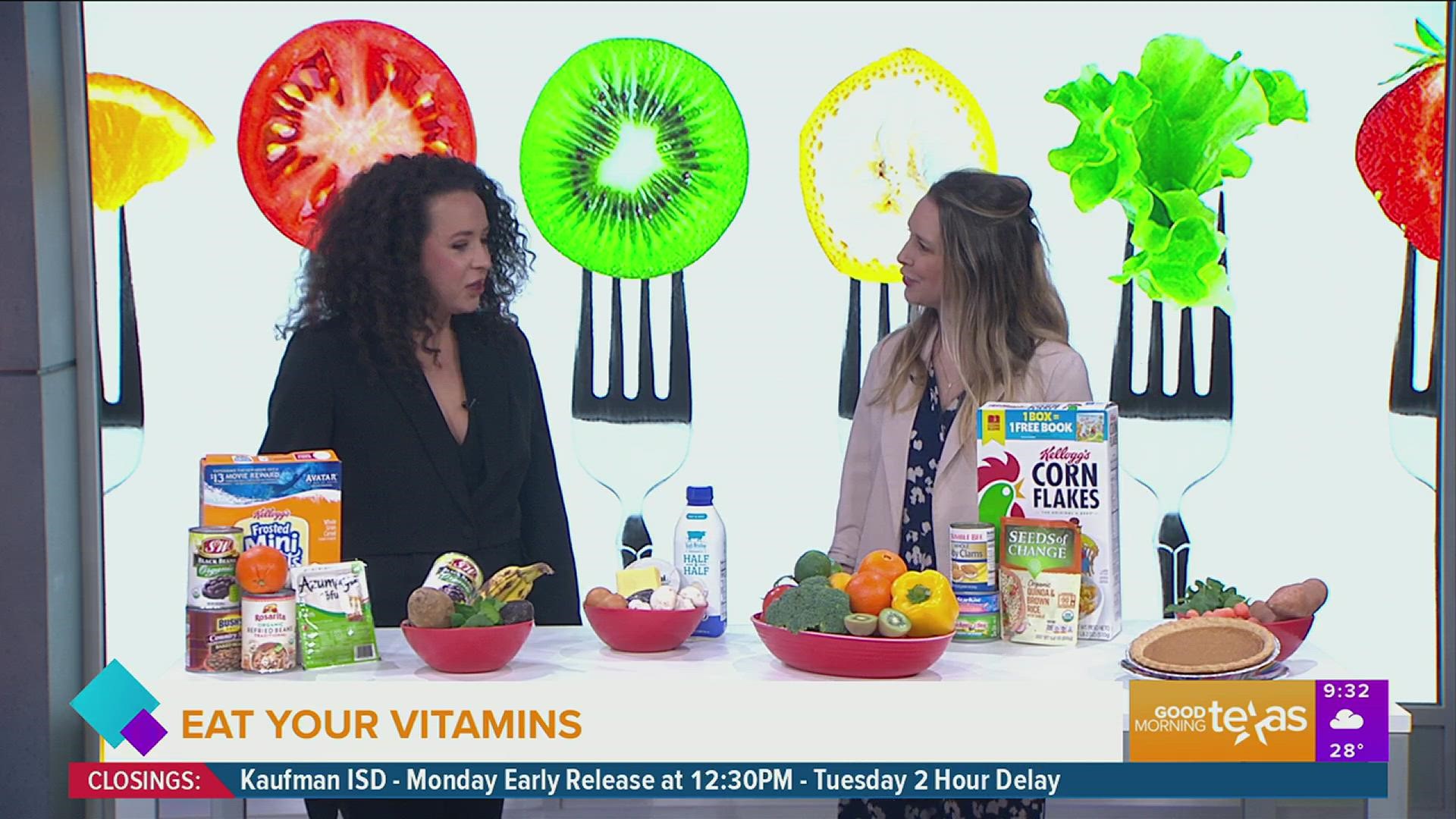 Maggy Doherty with Doherty Nutrition shares what you can eat for a vitamin boost. Go to dohertynutrition.com for more information.