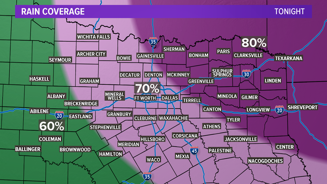 Tropical Storm Beta: Showers return to North Texas | wfaa.com