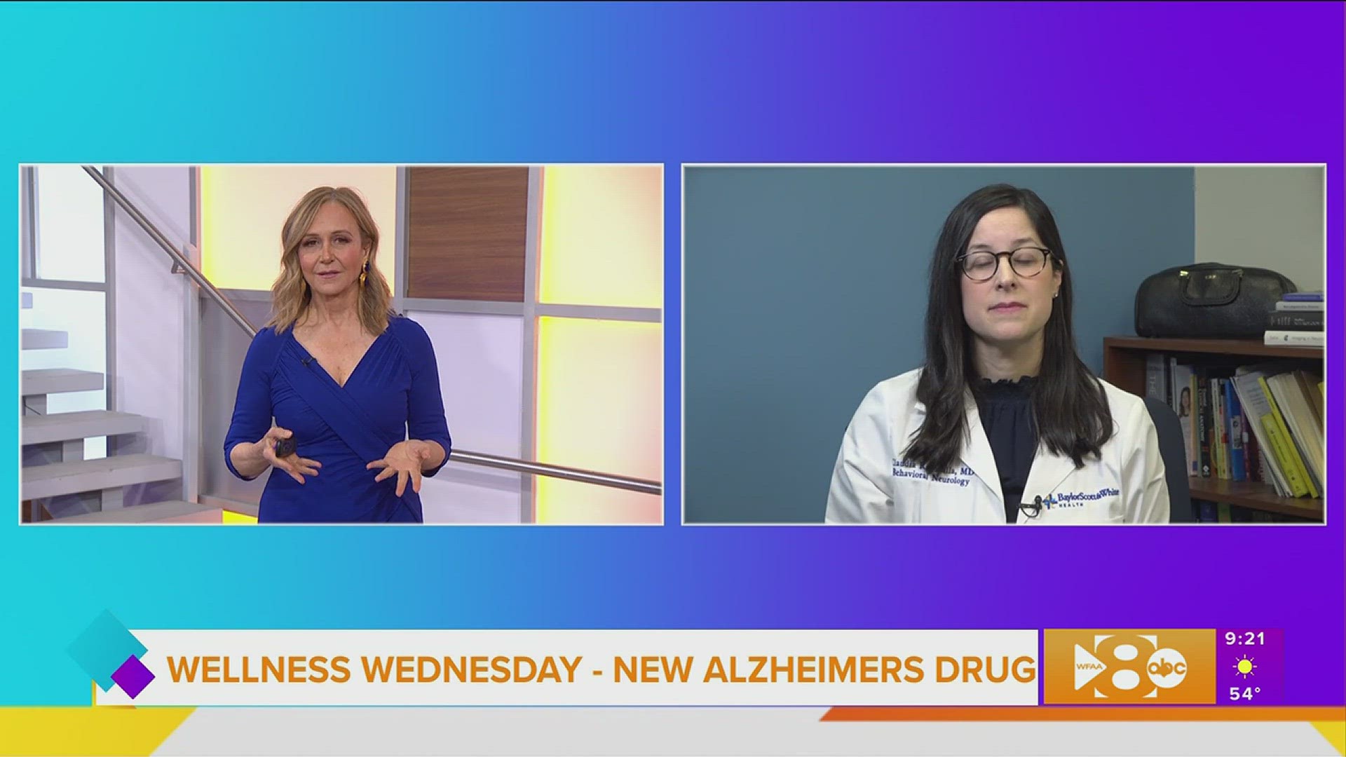 Dr. Claudia Padilla of Baylor Scott & White Cognitive Behavioral Neurology and Neuropsychiatry talks about a the new Alzheimer's drug infusion treatment Lecanemab
