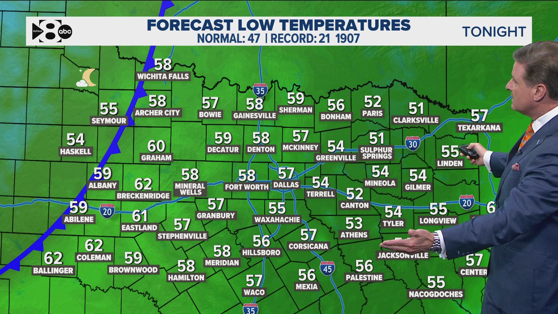 There is a bit of a cool-down in store late this week, but temps will still be around or above normal for this time of year.