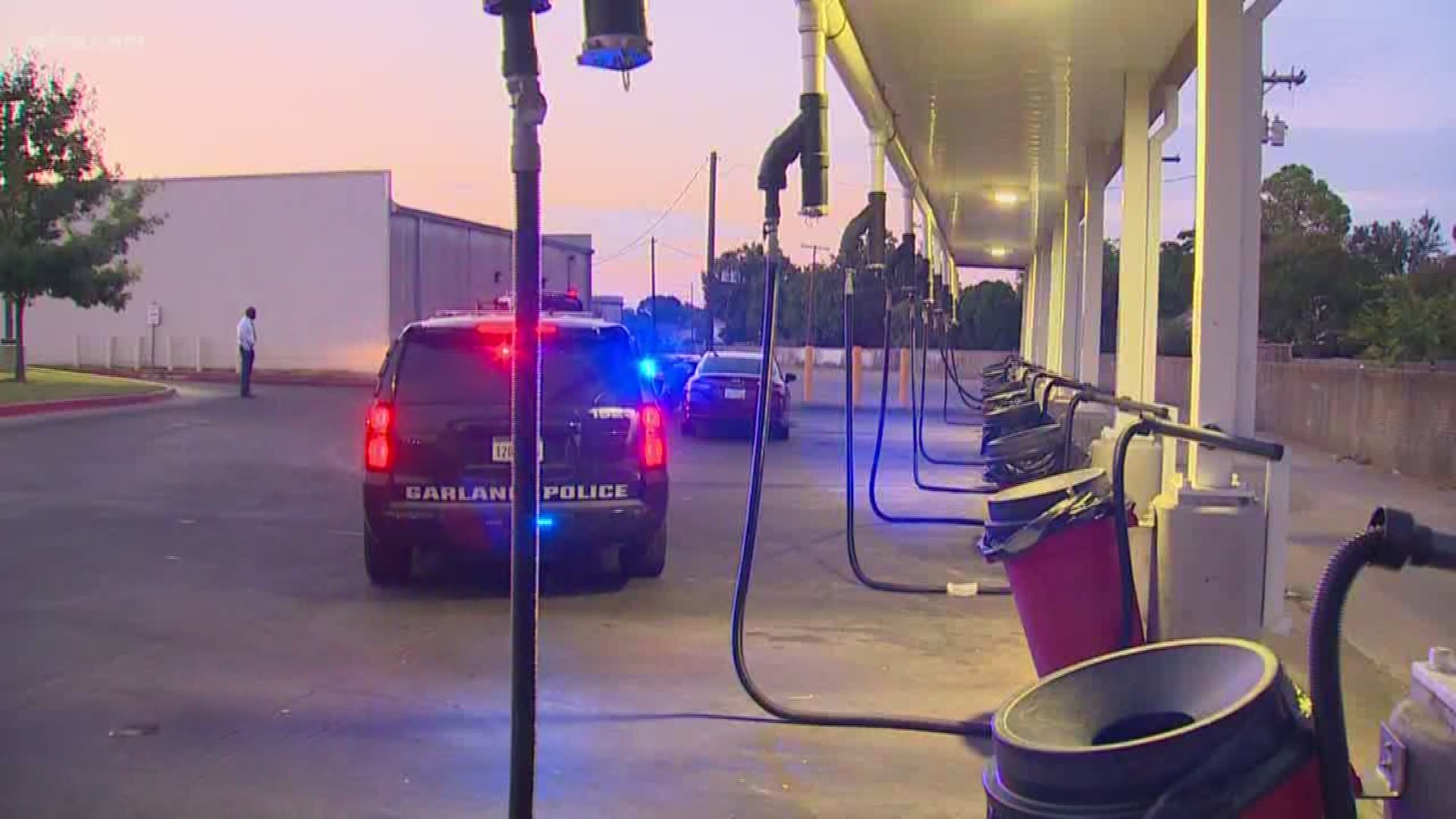 Garland police are investigating after a 10-month-old baby girl was found dead inside a vehicle Thursday evening.