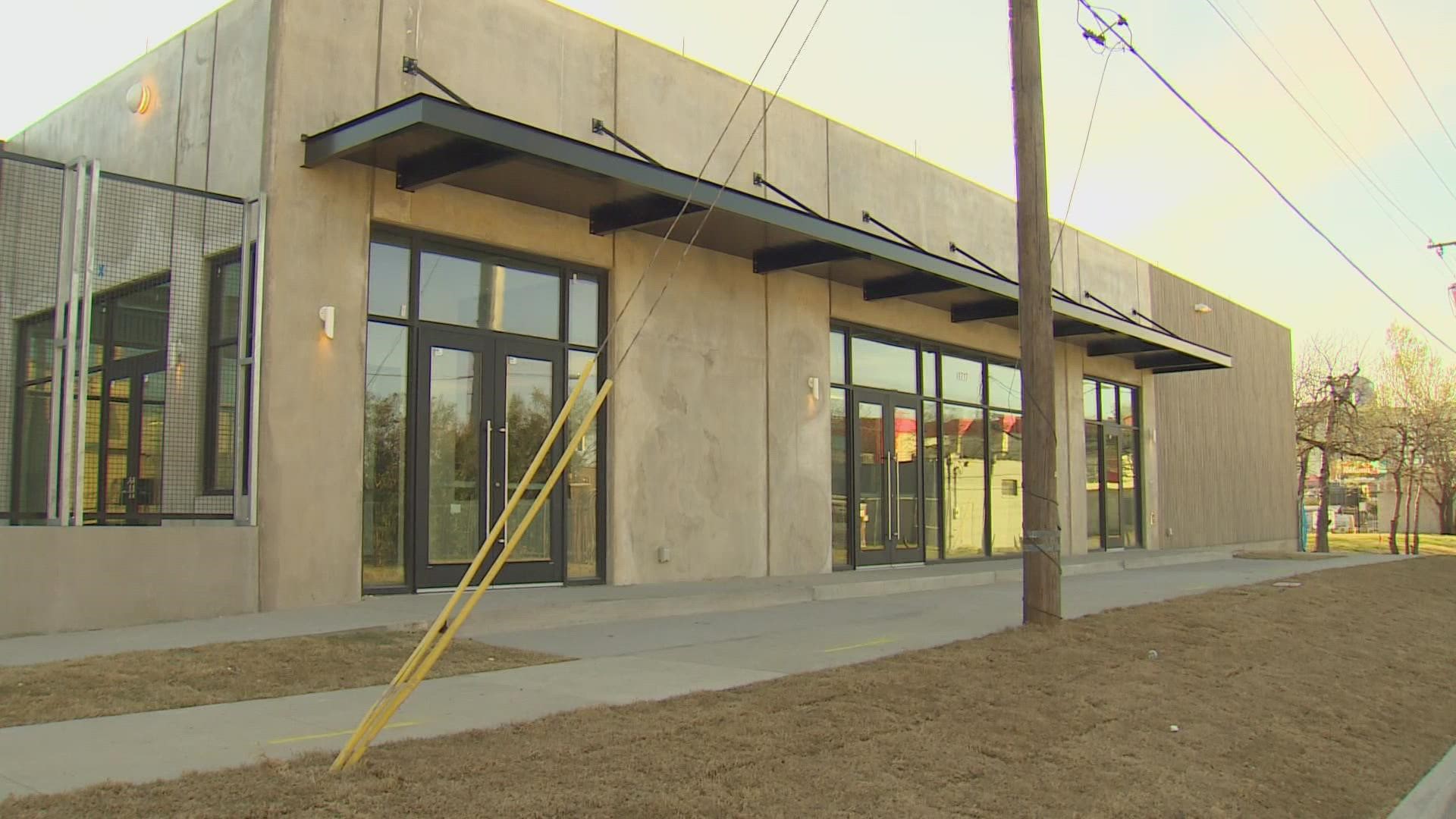 Austin Street Center says the new shelter will provide job training, counseling and health care needs.