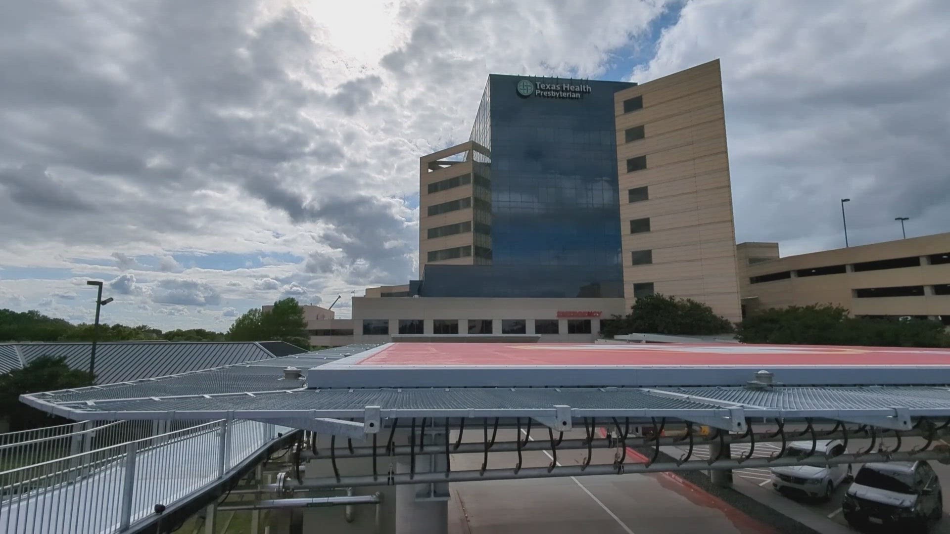 Texas hospital introduces elevated, heated helipad