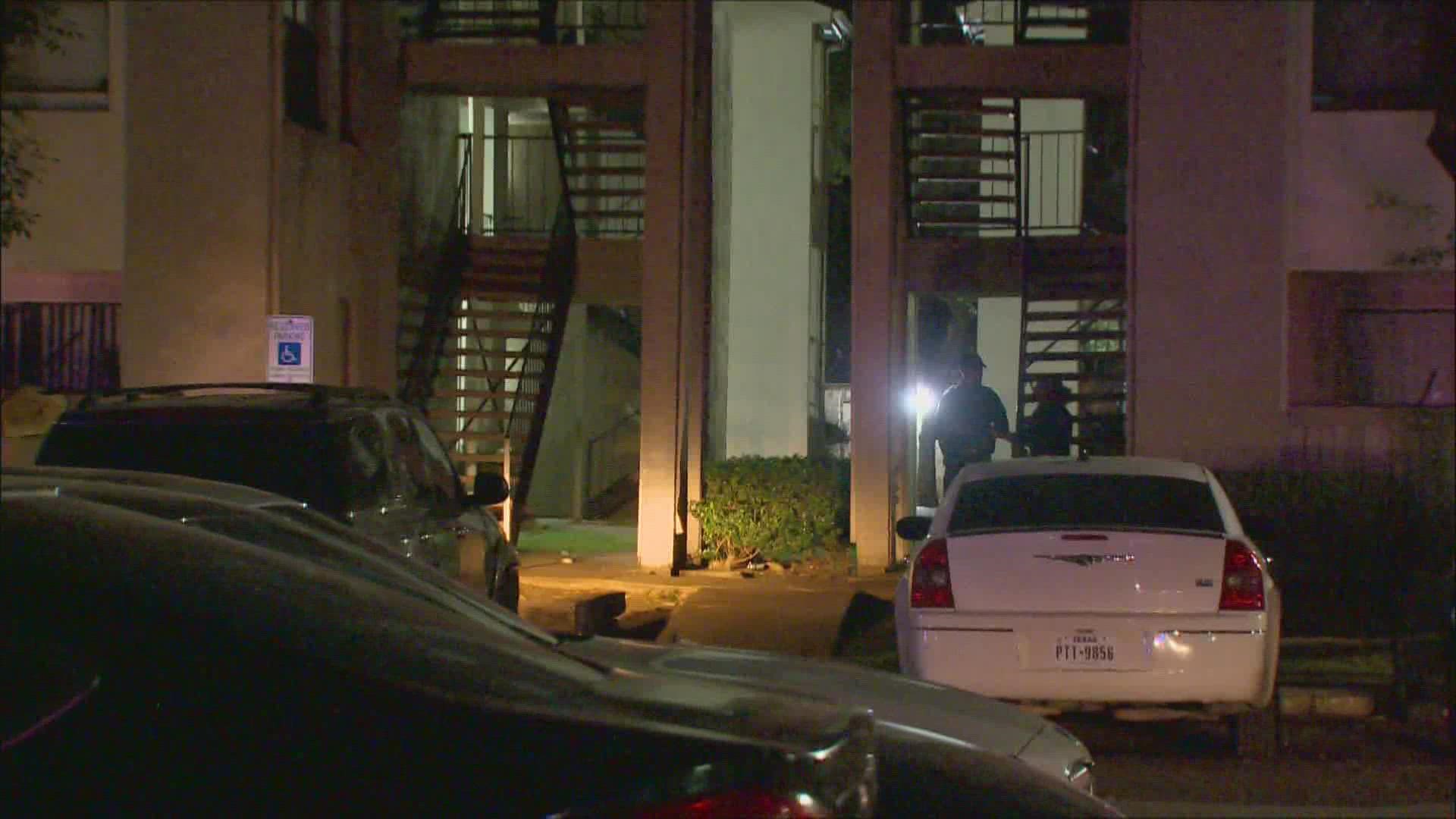 A 14-year-old girl was fatally shot early Monday morning at an apartment complex in Dallas, police said.