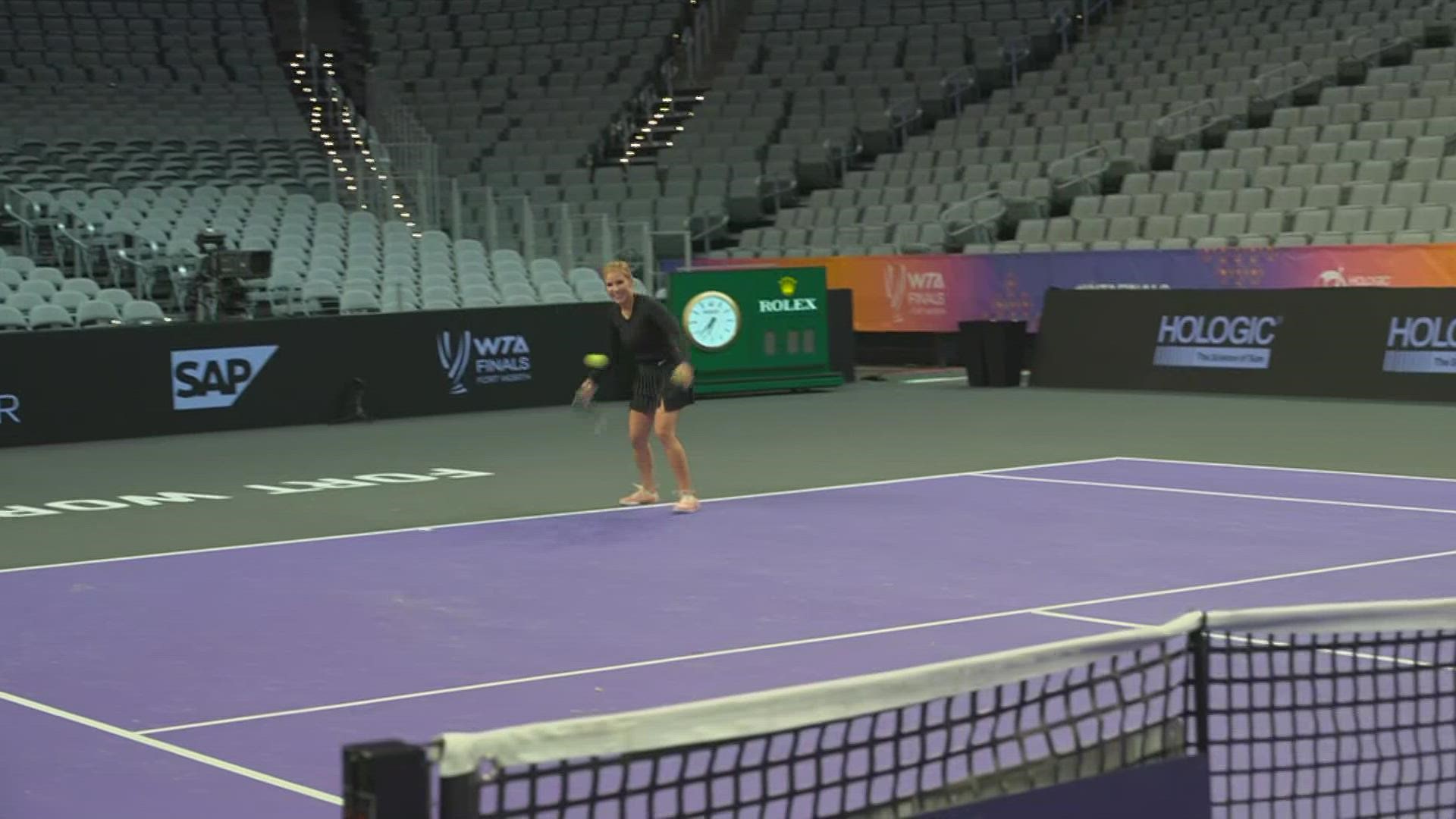 Why the WTA Finals chose Fort Worth and Dickies Arena wfaa