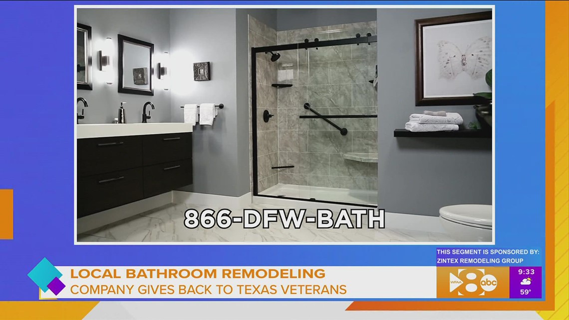 Local Bathroom Remodeling Company gives back to Texas Veterans | wfaa.com