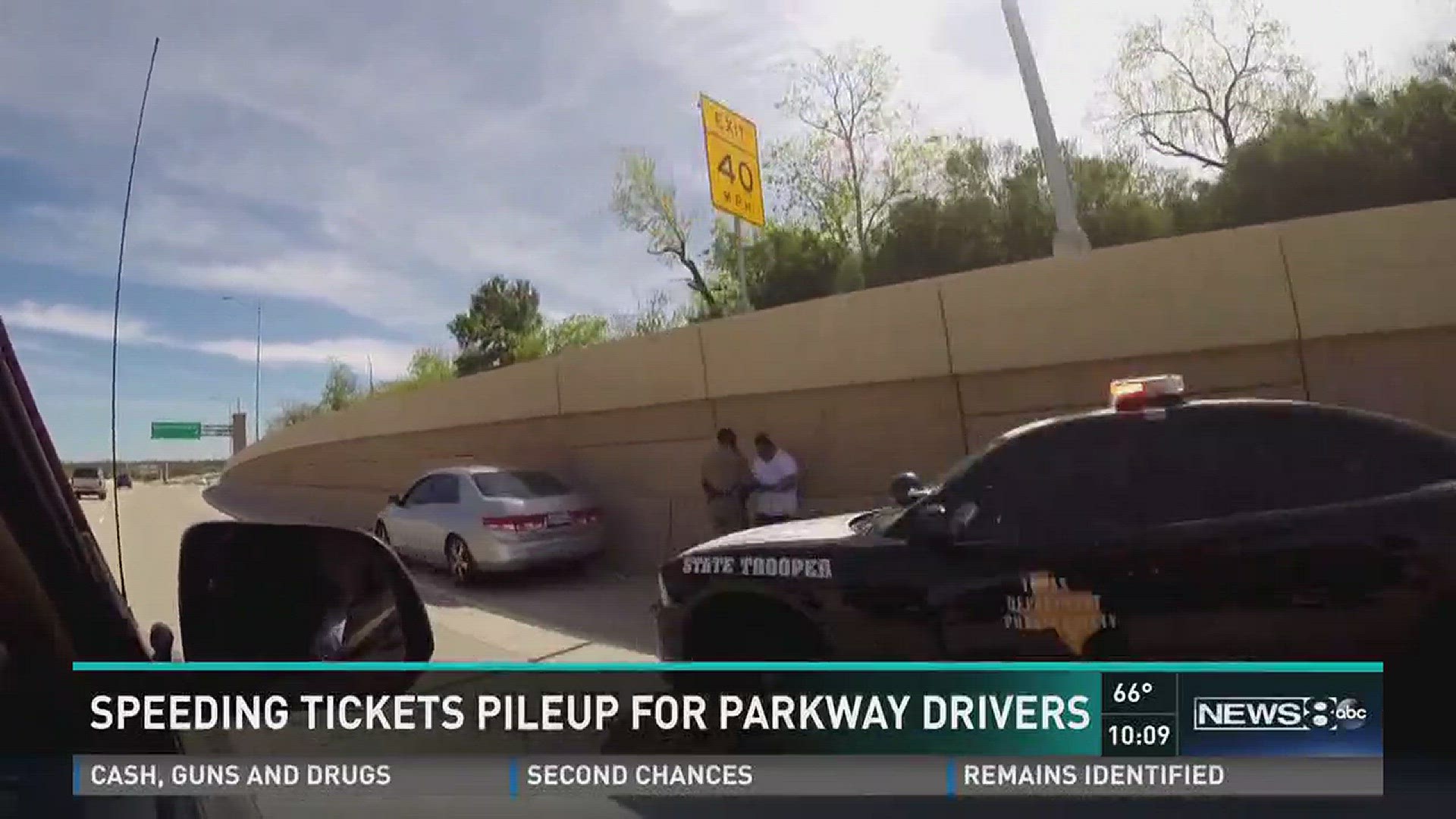 The Chisholm Trail Parkway may stretch more than 27 miles, but it's the slice of the road in Fort Worth and Tarrant County that is primarily costing drivers hundreds of thousands of dollars in speeding citations.