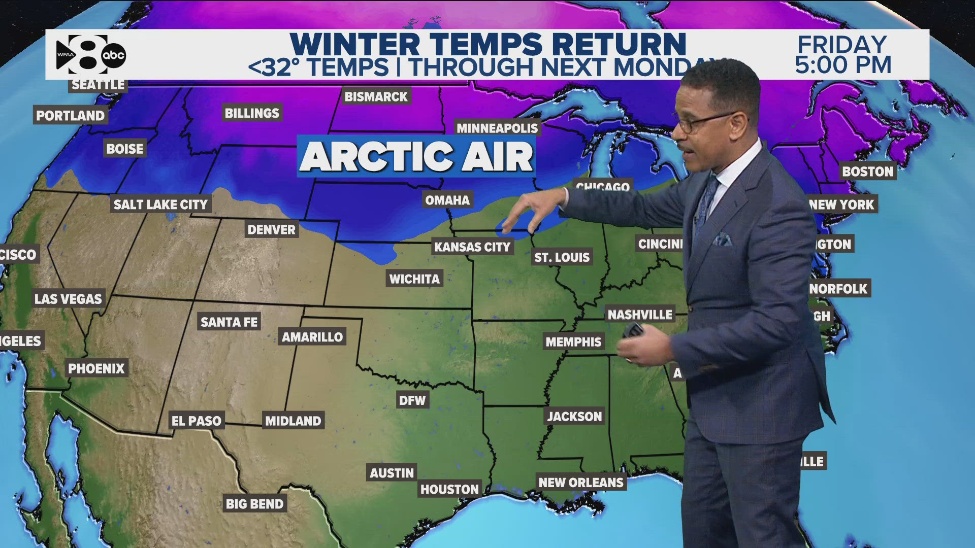 DFW Weather: Temperatures warming, but another arctic blast in store ...