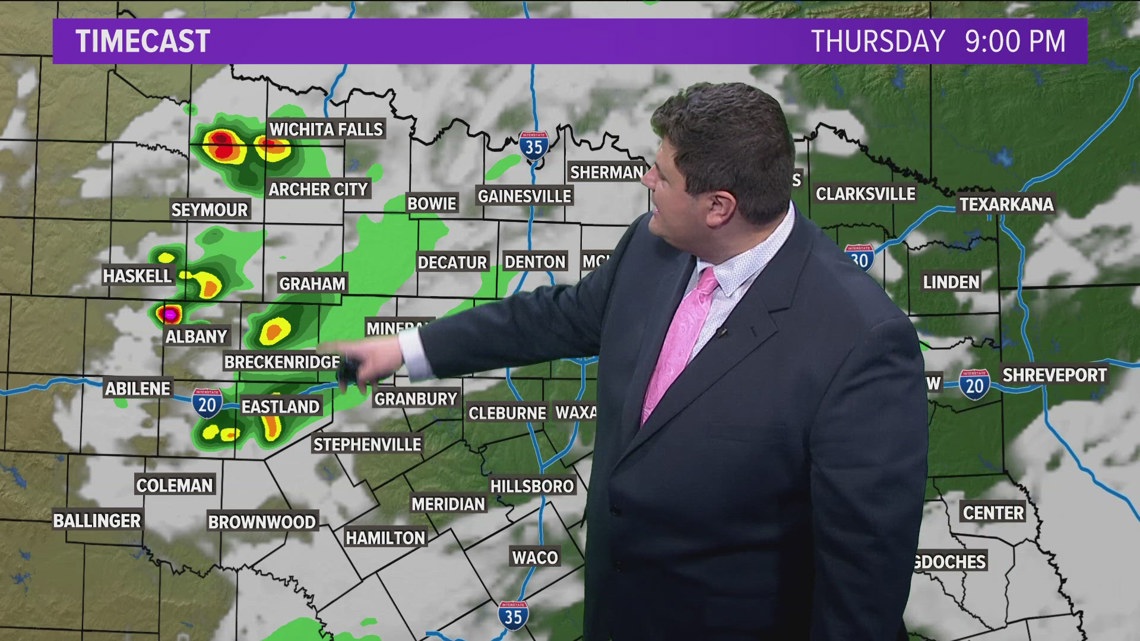 DFW Weather: Storm chances through the weekend | wfaa.com