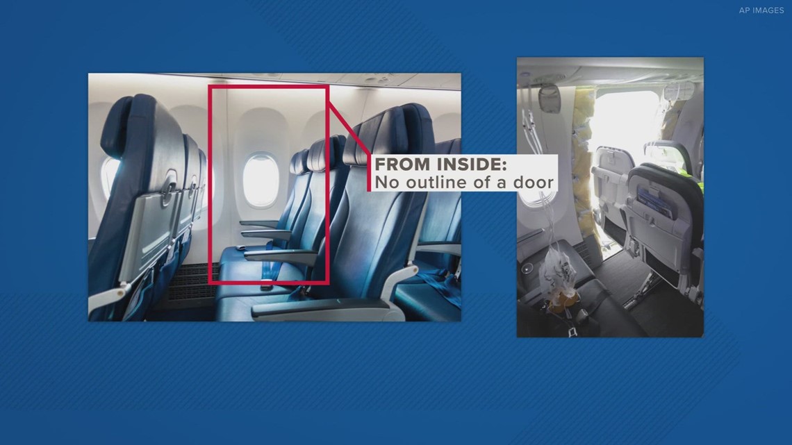 Explaining Door Plugs Like The One That Fell From Alaska Airlines Plane