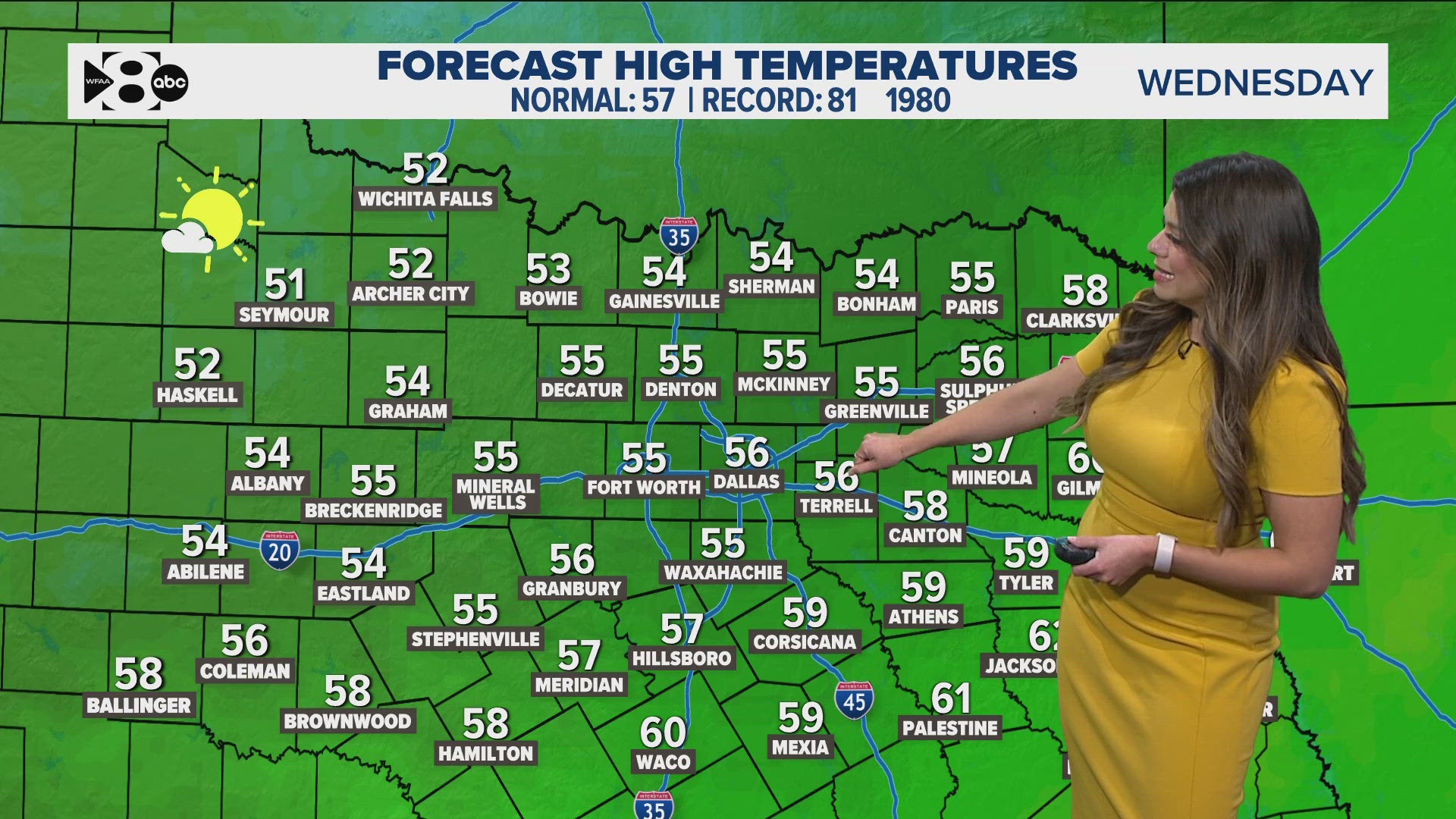 More rain chances are in the forecast tomorrow along with cooler temperatures.