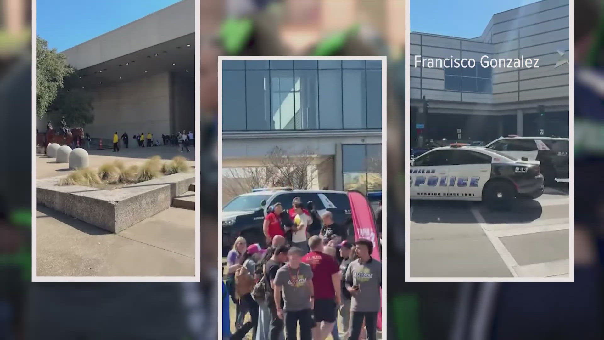 Dallas police said some parents started fighting at the cheer competition, which led to the chaos. They also said no arrests have been made.
