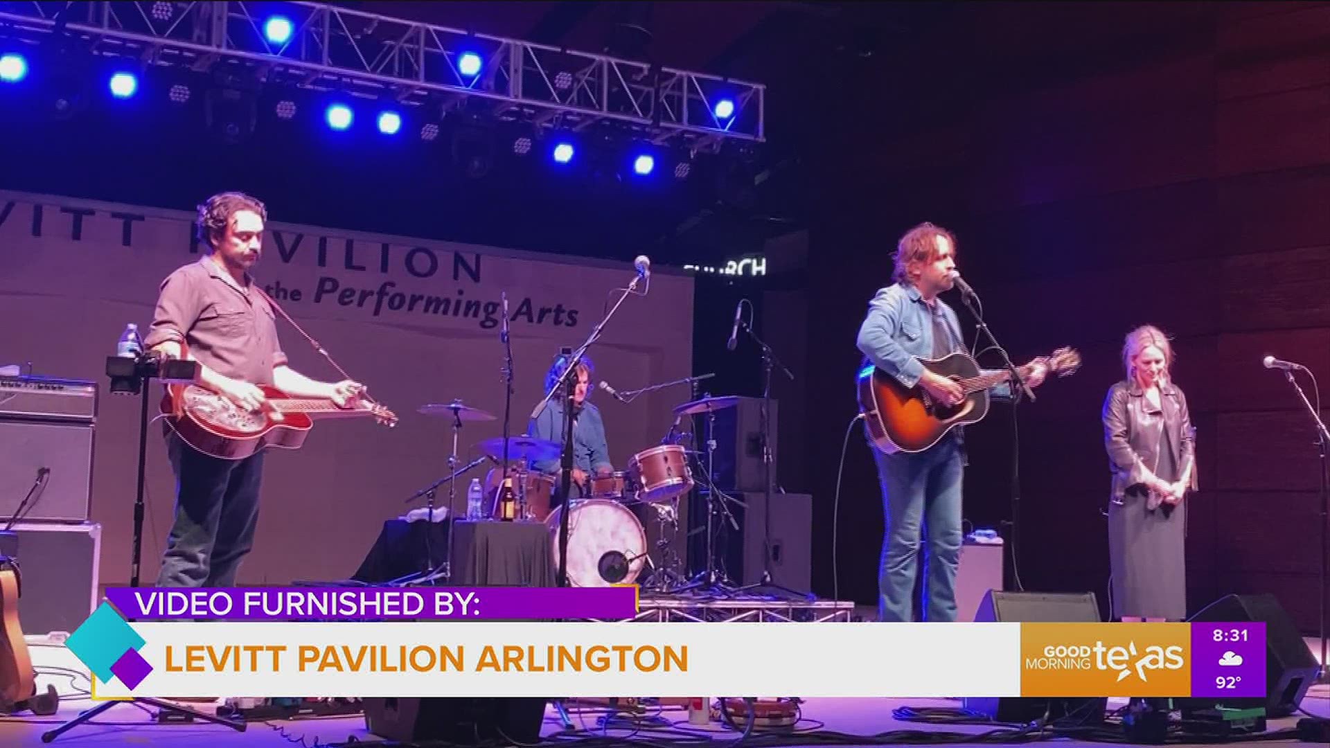 This segment is sponsored by: Levitt Pavilion Arlington