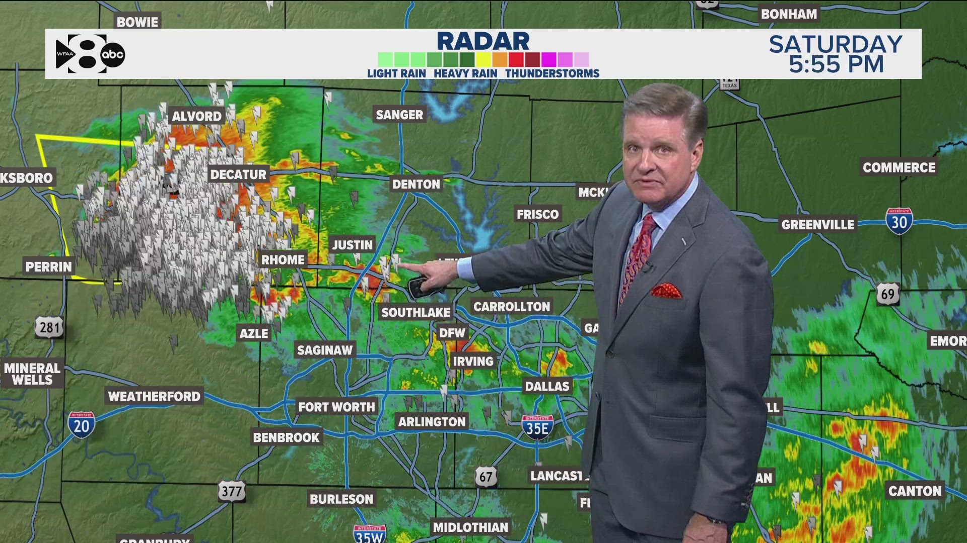 Potentially severe storms roll into North Texas | wfaa.com