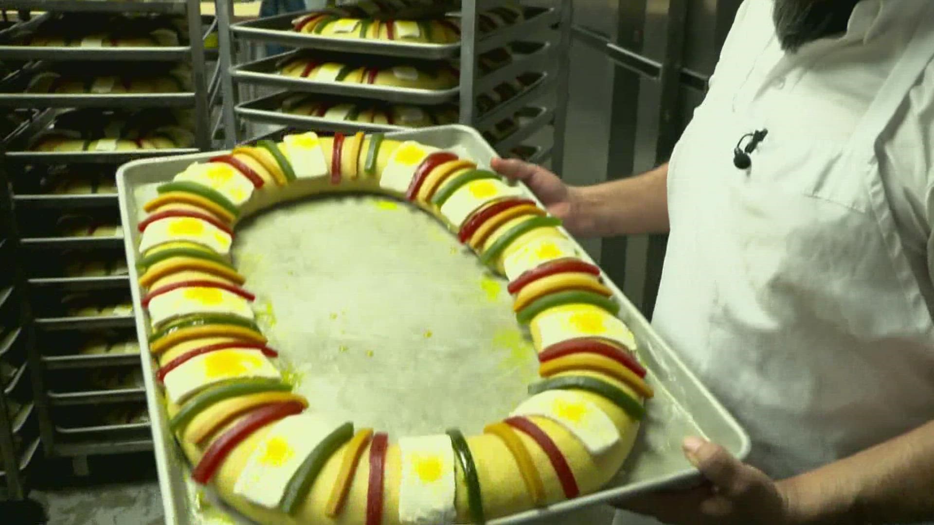 For 17 years, family-owned Panadería Don Goyo has baked Rosca De Reyes on Three Kings Day. This year, the owner saw higher demand for it.