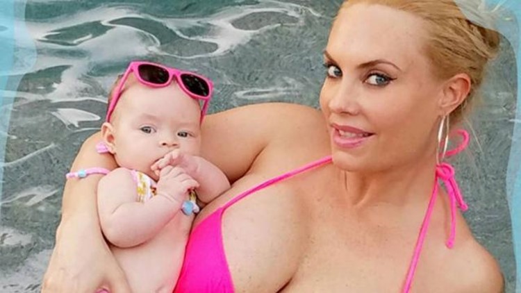 Coco Austin and Daughter Chanel Wear Matching Polka Dot Bikinis -- See the  Cute Pic!