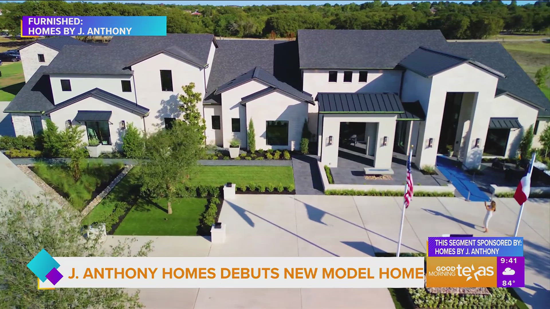 This segment is sponsored by Homes by J. Anthony. Call 972.400.1291 or go to homesbyjanthony.com for more information.