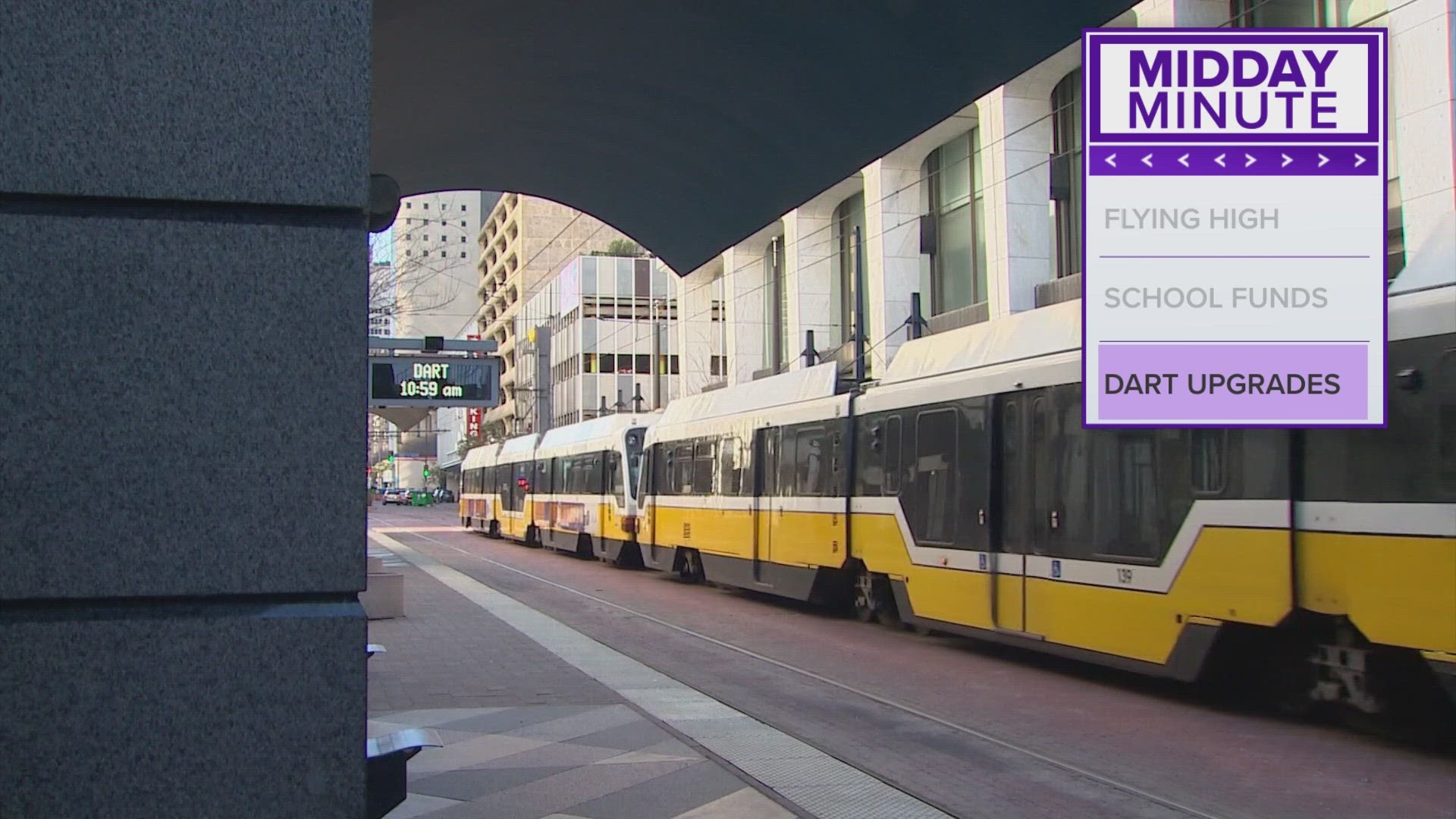 Crews are piloting a light rail vehicle and a Dallas streetcar vehicle to go into regular service.