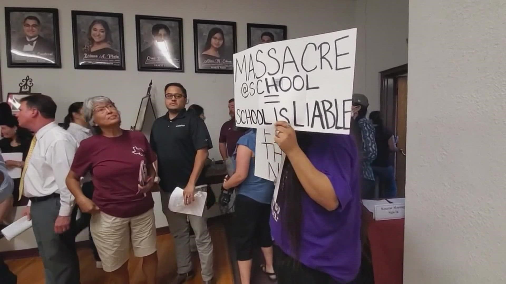 The Uvalde CISD school board agreed to the rules of the termination hearing for embattled police chief Pete Arredondo.