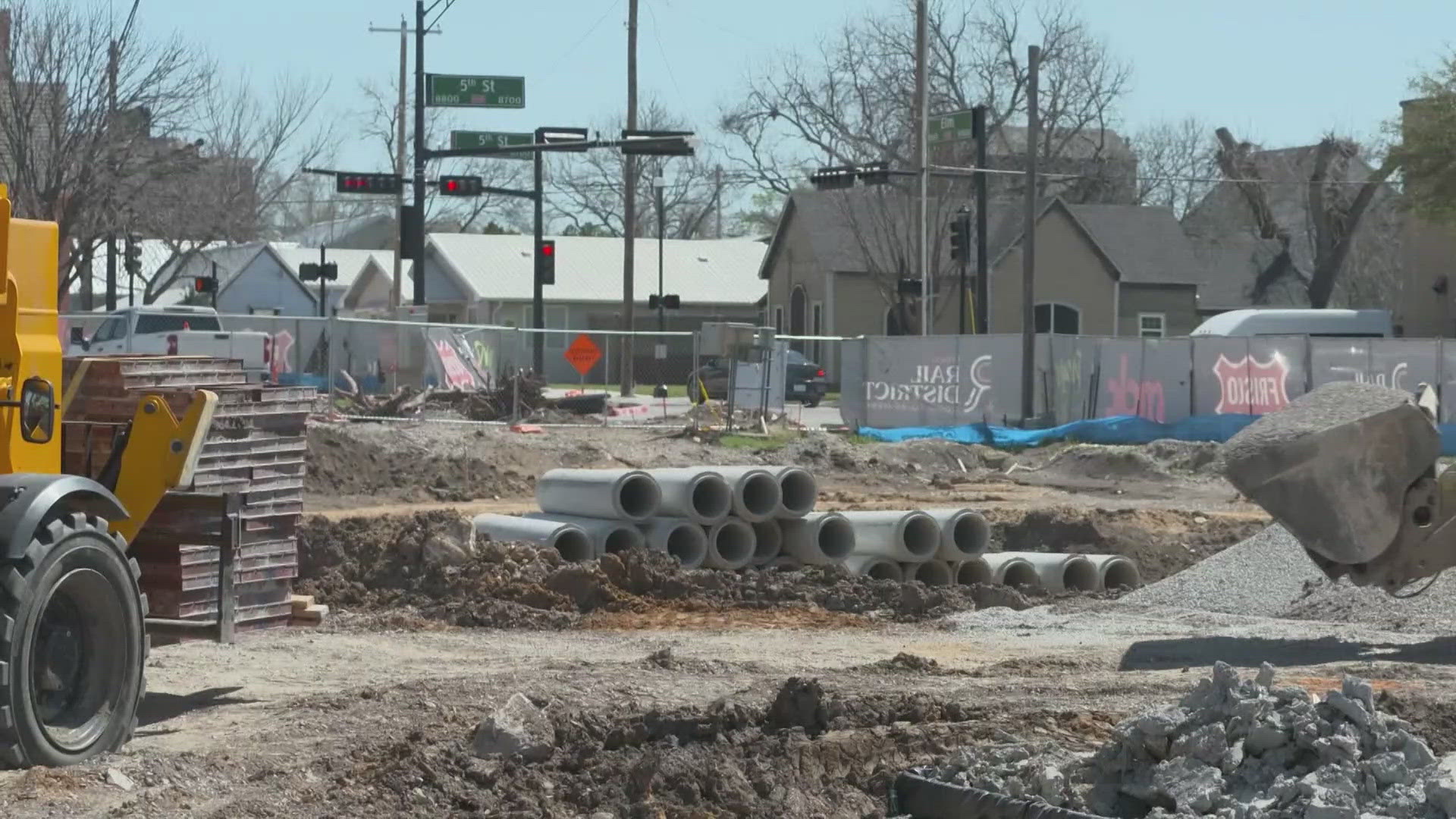 The city aims to have the work done ahead of the World Cup. 