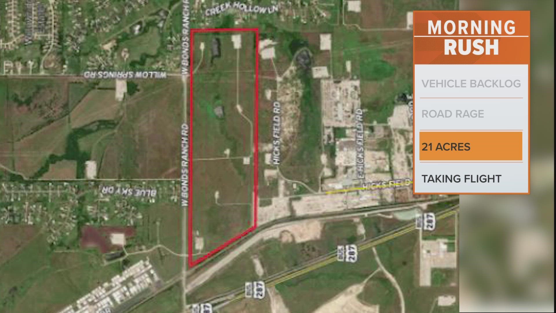 Avon Holdings bought 21 acres for retail space, offices and warehousing.