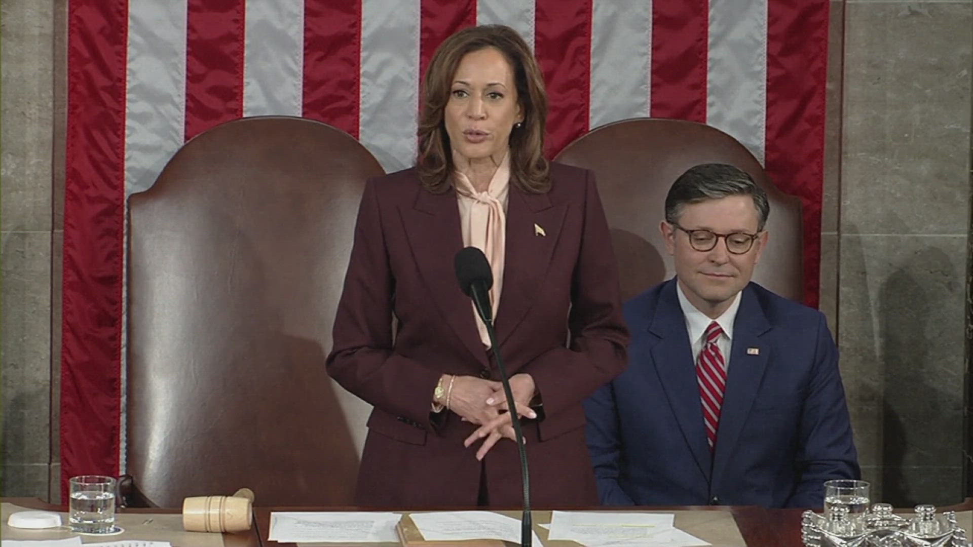 Vice President Kamala Harris and Congress certified Donald Trump as the next president of the United States on January 6, 2025.