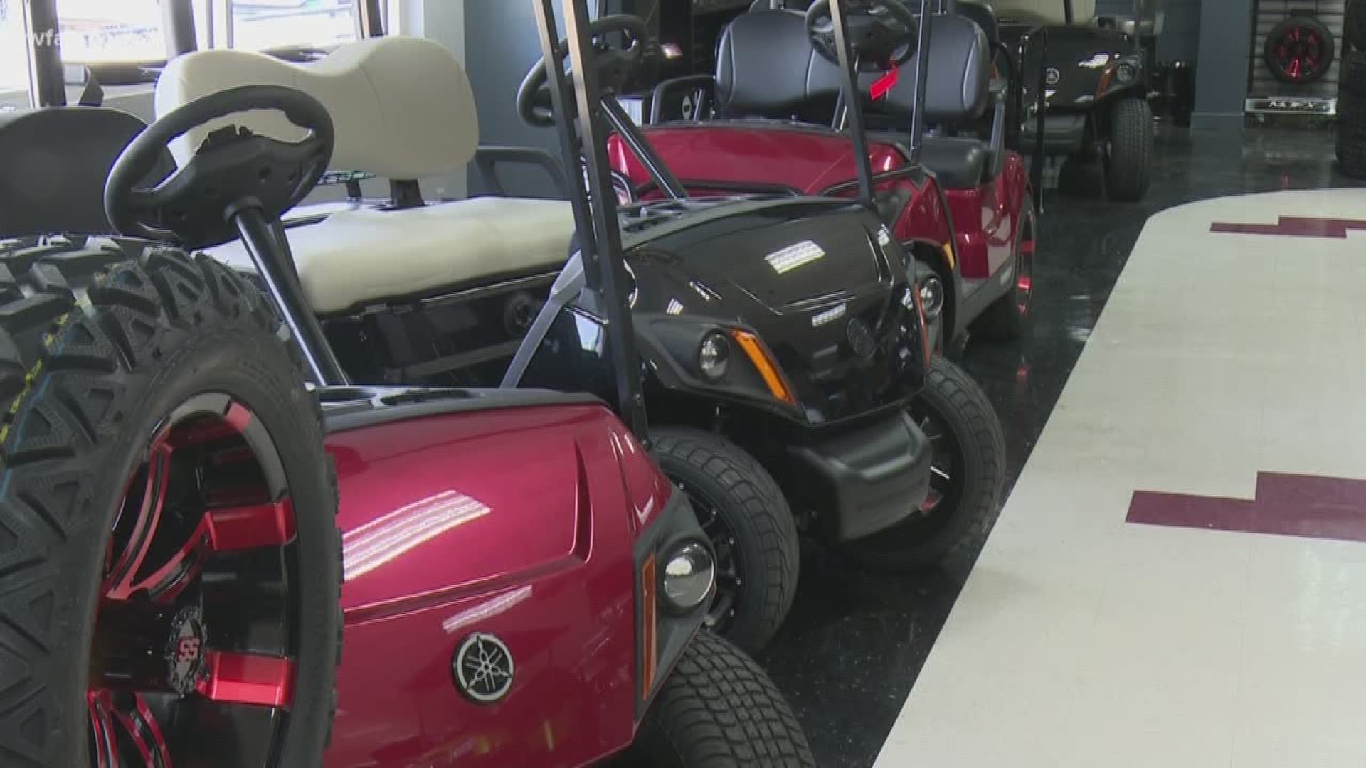 Golf Carts taking over North Texas neighborhoods