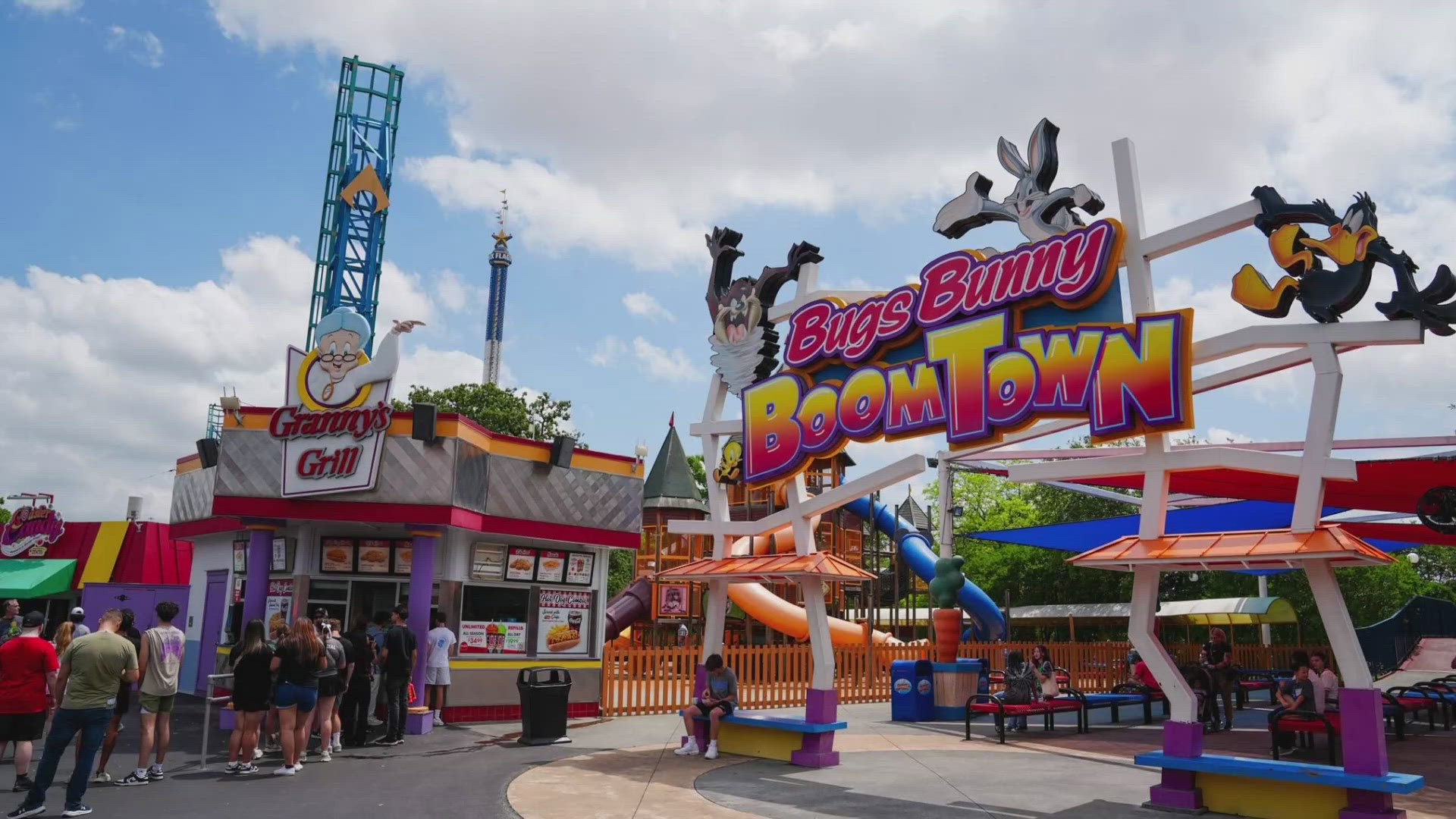 The two family-friendly rides are coming to Bugs Bunny Boomtown in Six Flags over Texas in Arlington.