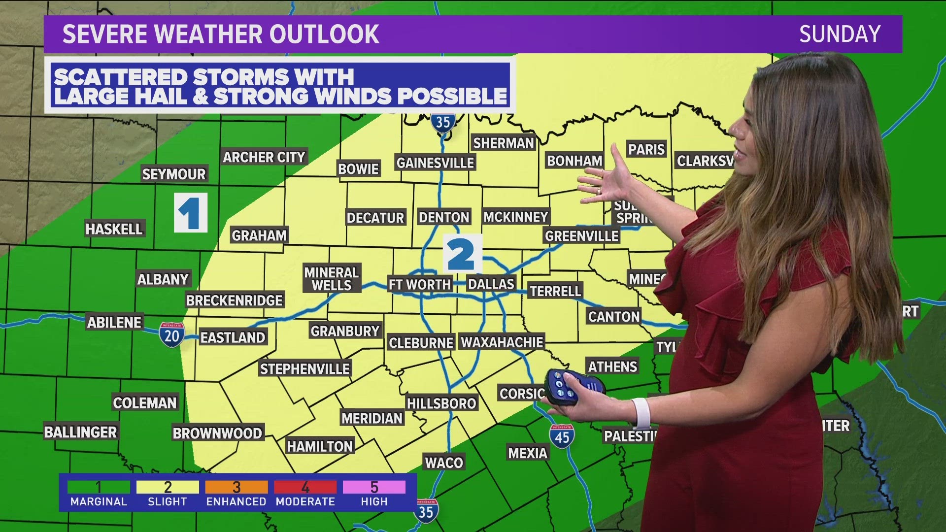 Here's a look at what to expect in the North Texas area this weekend.
