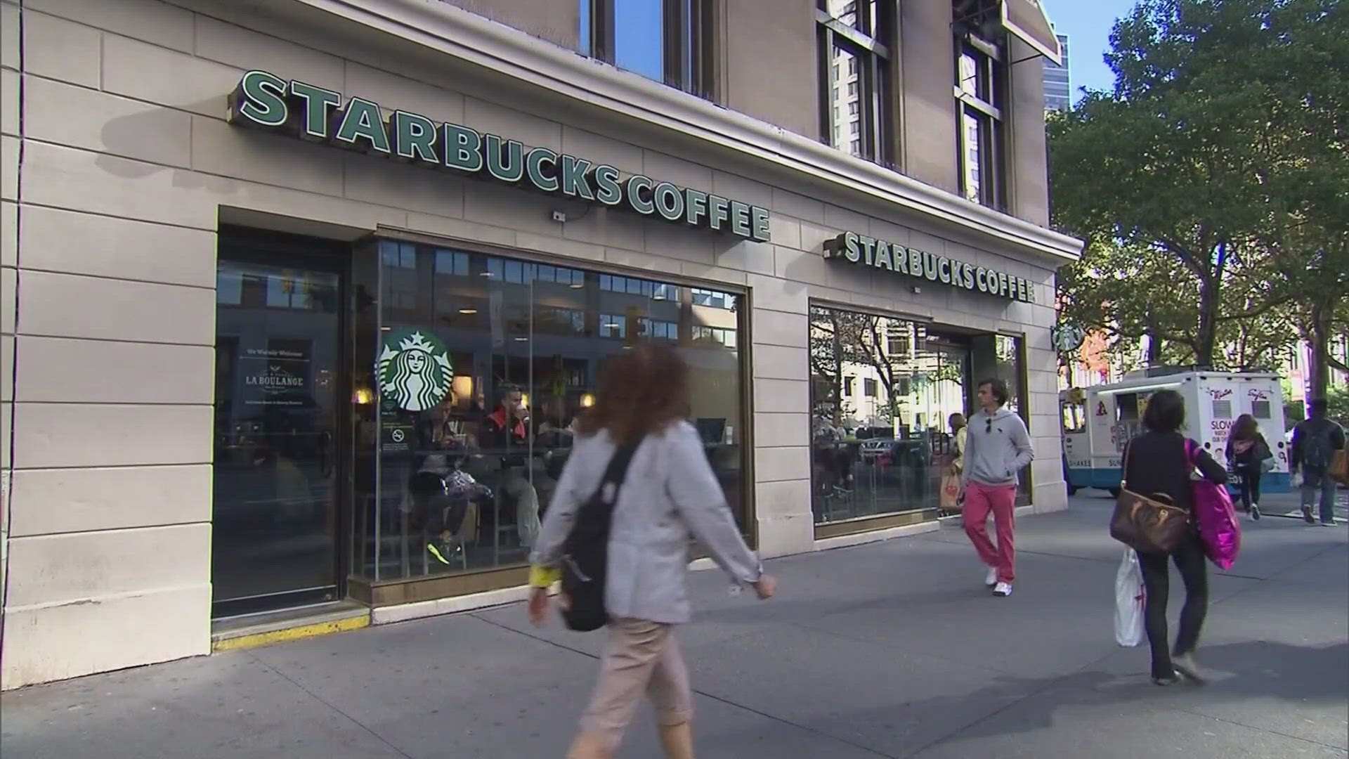 Starbucks' revenue dropped 2% in the first three months of this year, the first quarterly sales decline for the company since the end of 2020.