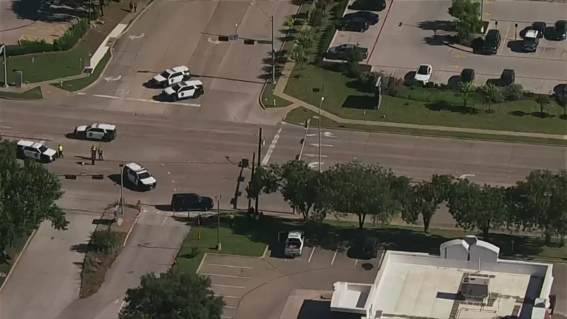 The crash happened Tuesday afternoon at the intersection of Accent Drive and W. Plano Parkway. 