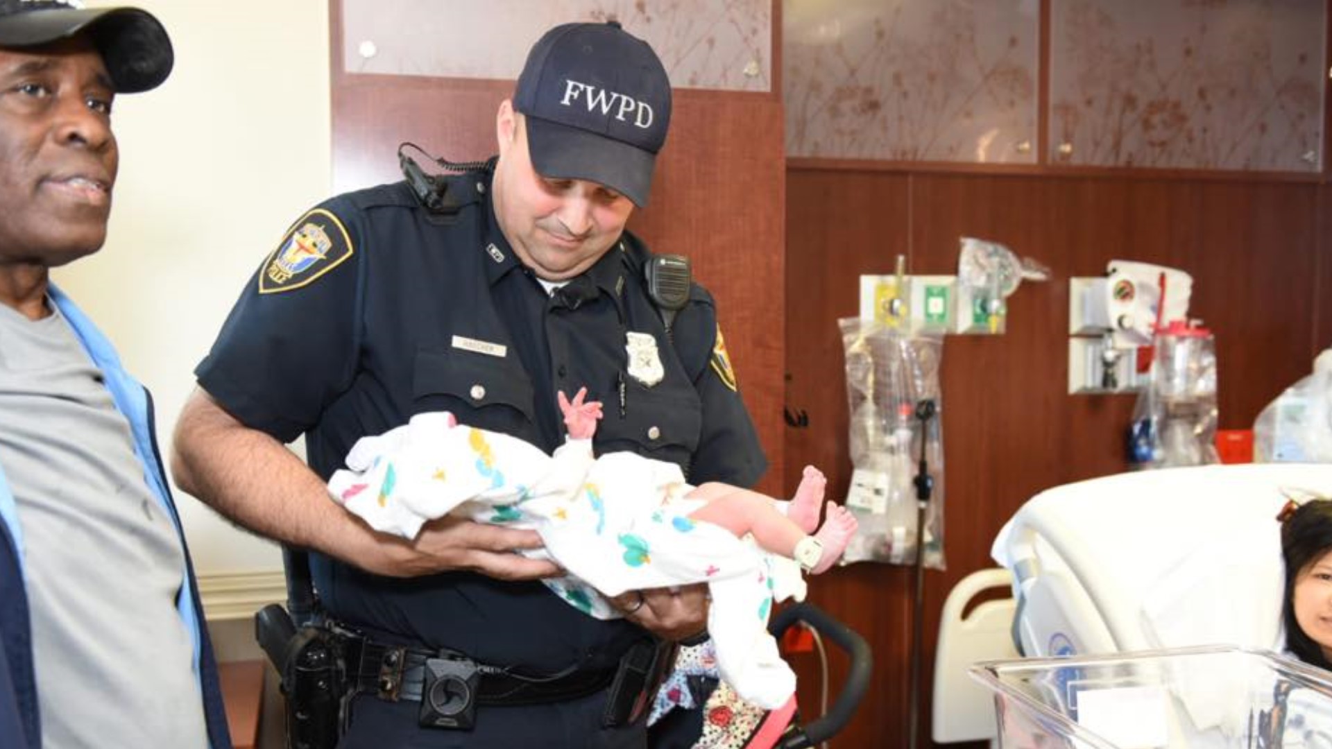 With heavy traffic on Thursday morning, baby Alysson was unexpectedly born in the car.
